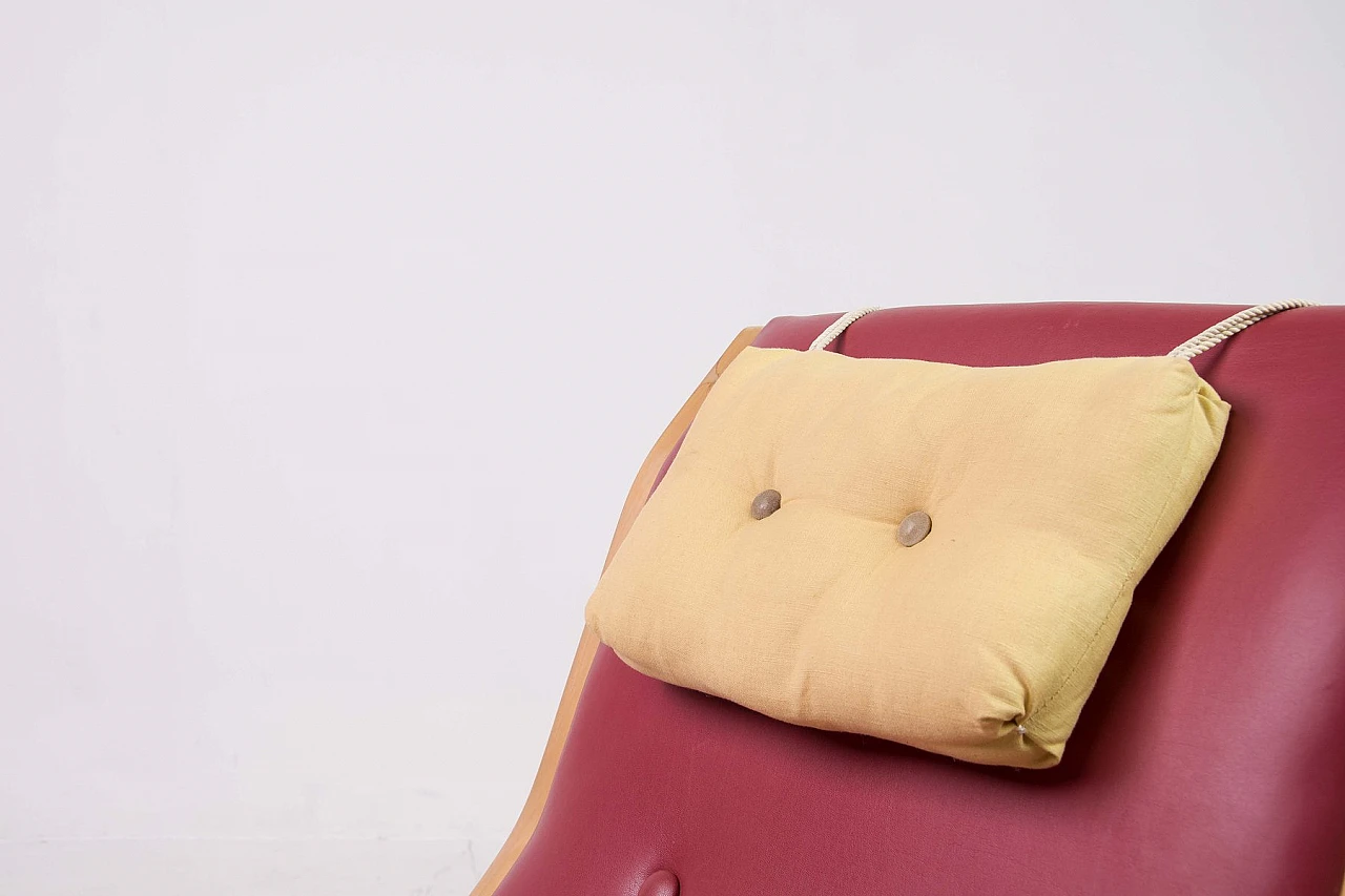 Mid-Century Model Pulkka Lounge Chair by Ilmari Lappalainen for Asko 6