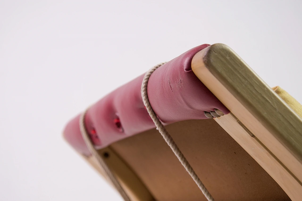 Mid-Century Model Pulkka Lounge Chair by Ilmari Lappalainen for Asko 10