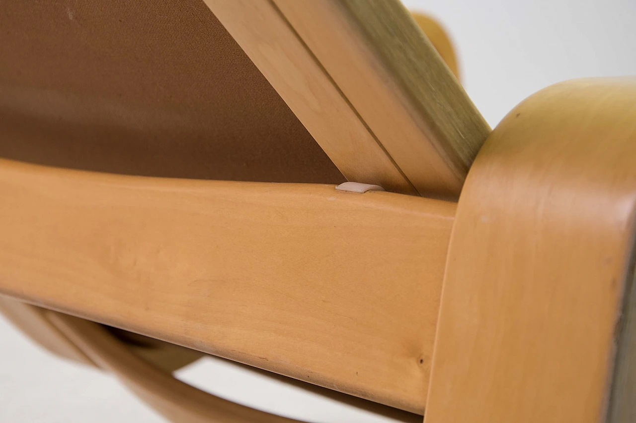 Mid-Century Model Pulkka Lounge Chair by Ilmari Lappalainen for Asko 11