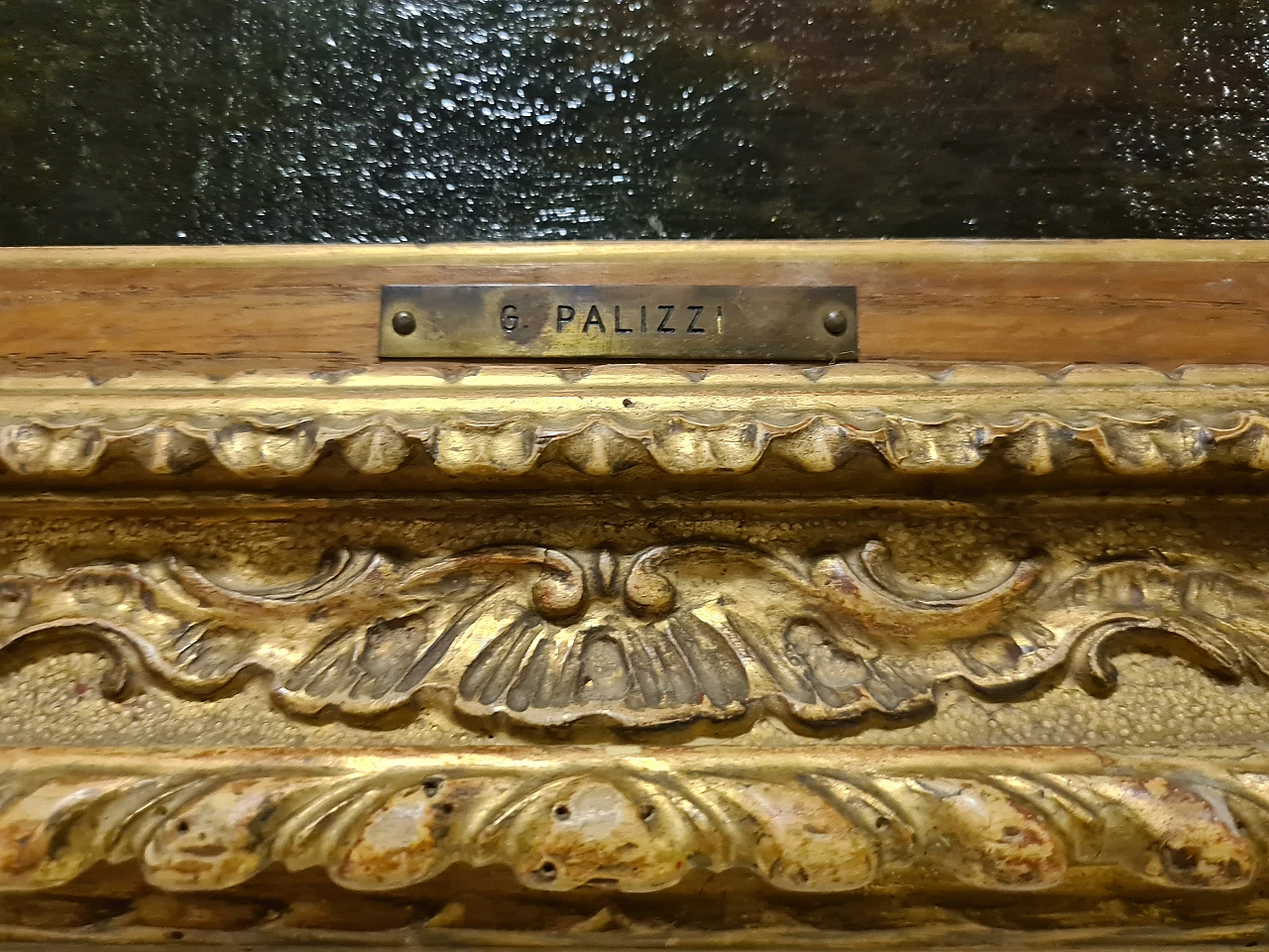 Oil painting on canvas by master Giuseppe Palizzi 8