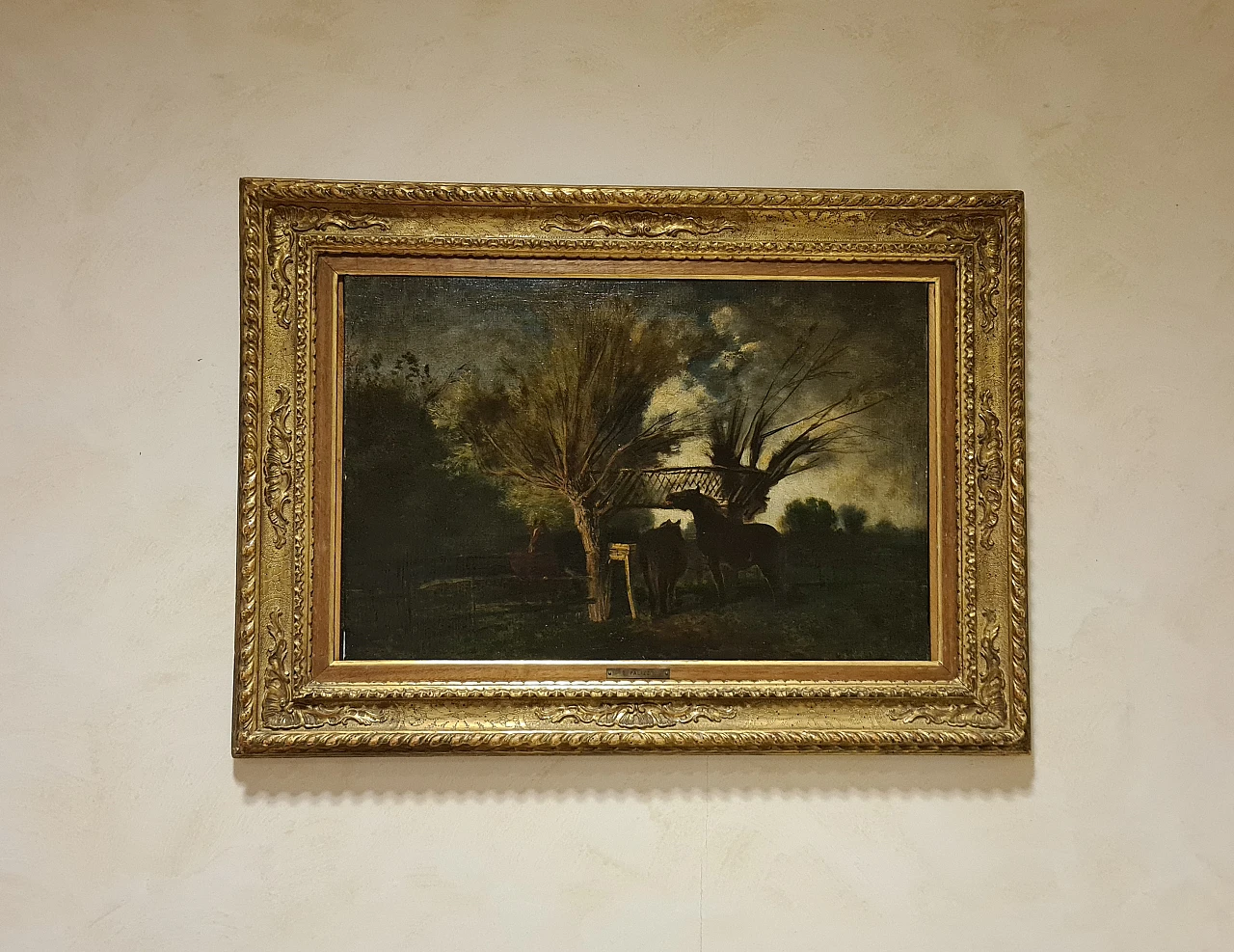 Oil painting on canvas by master Giuseppe Palizzi 14