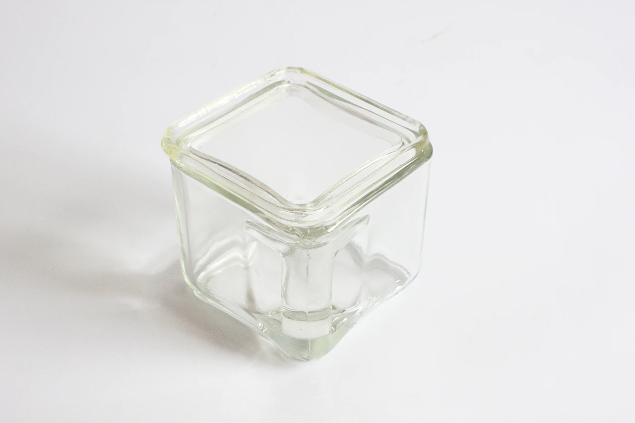 Kubus pitcher and lid by Wilhelm Wagenfeld, Germany 1938 7