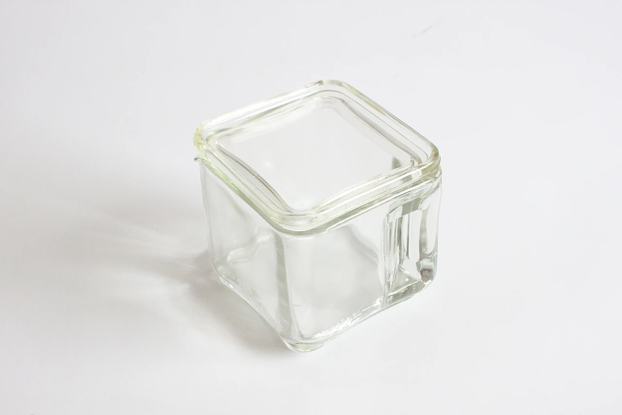 Kubus pitcher and lid by Wilhelm Wagenfeld, Germany 1938 8