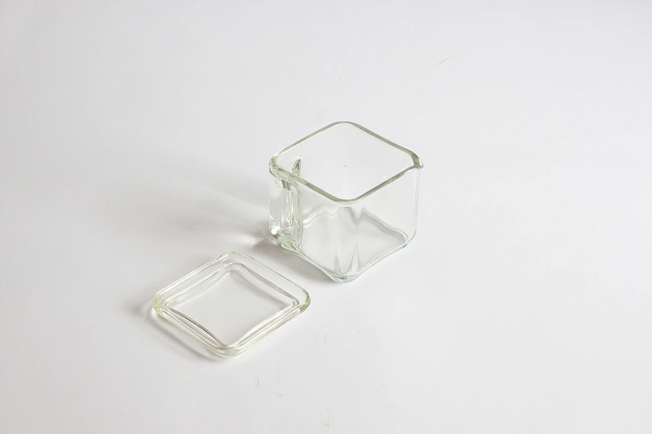 Kubus pitcher and lid by Wilhelm Wagenfeld, Germany 1938 10