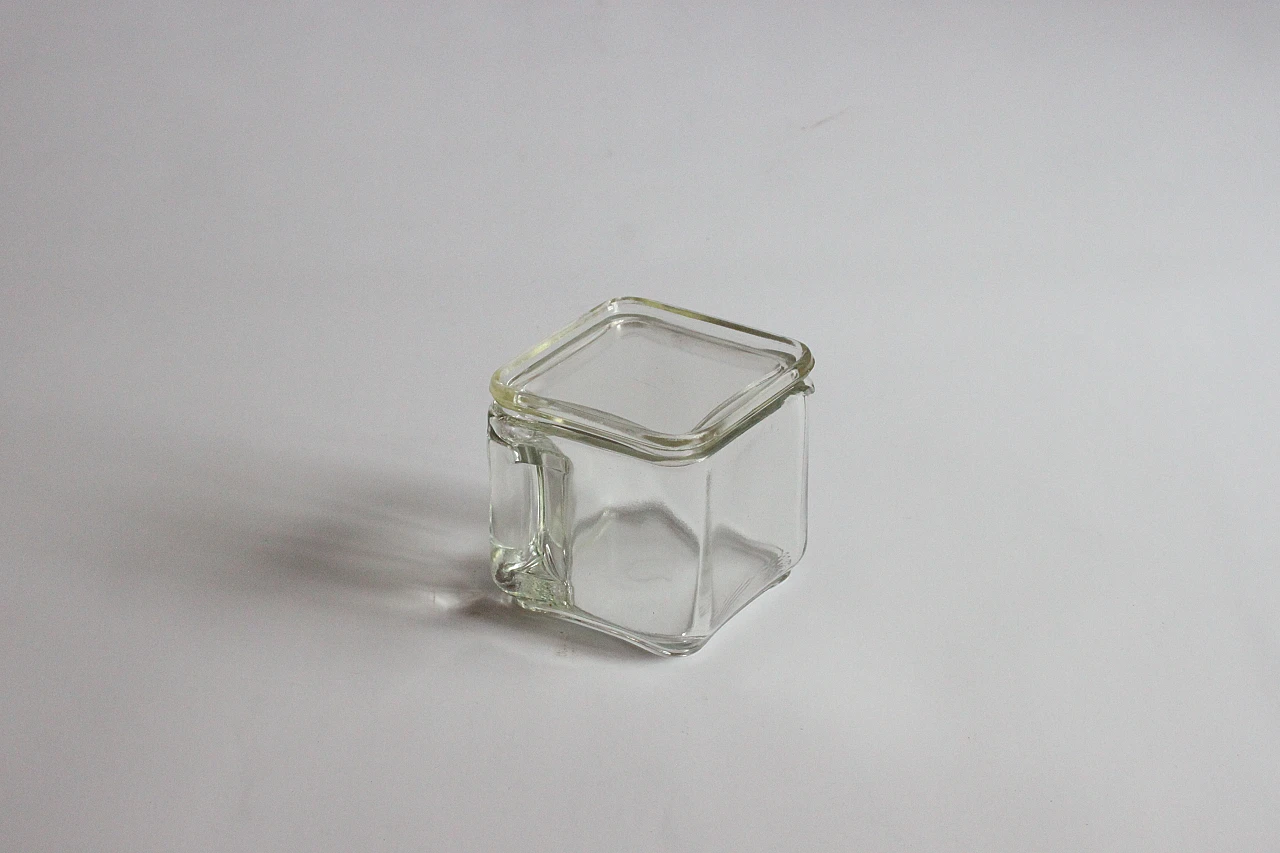 Kubus pitcher and lid by Wilhelm Wagenfeld, Germany 1938 15