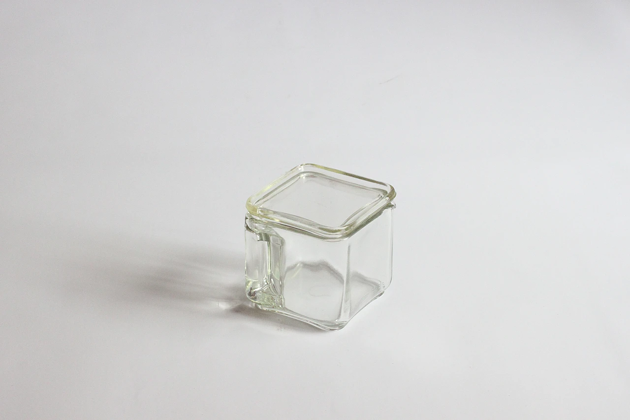 Kubus pitcher and lid by Wilhelm Wagenfeld, Germany 1938 16