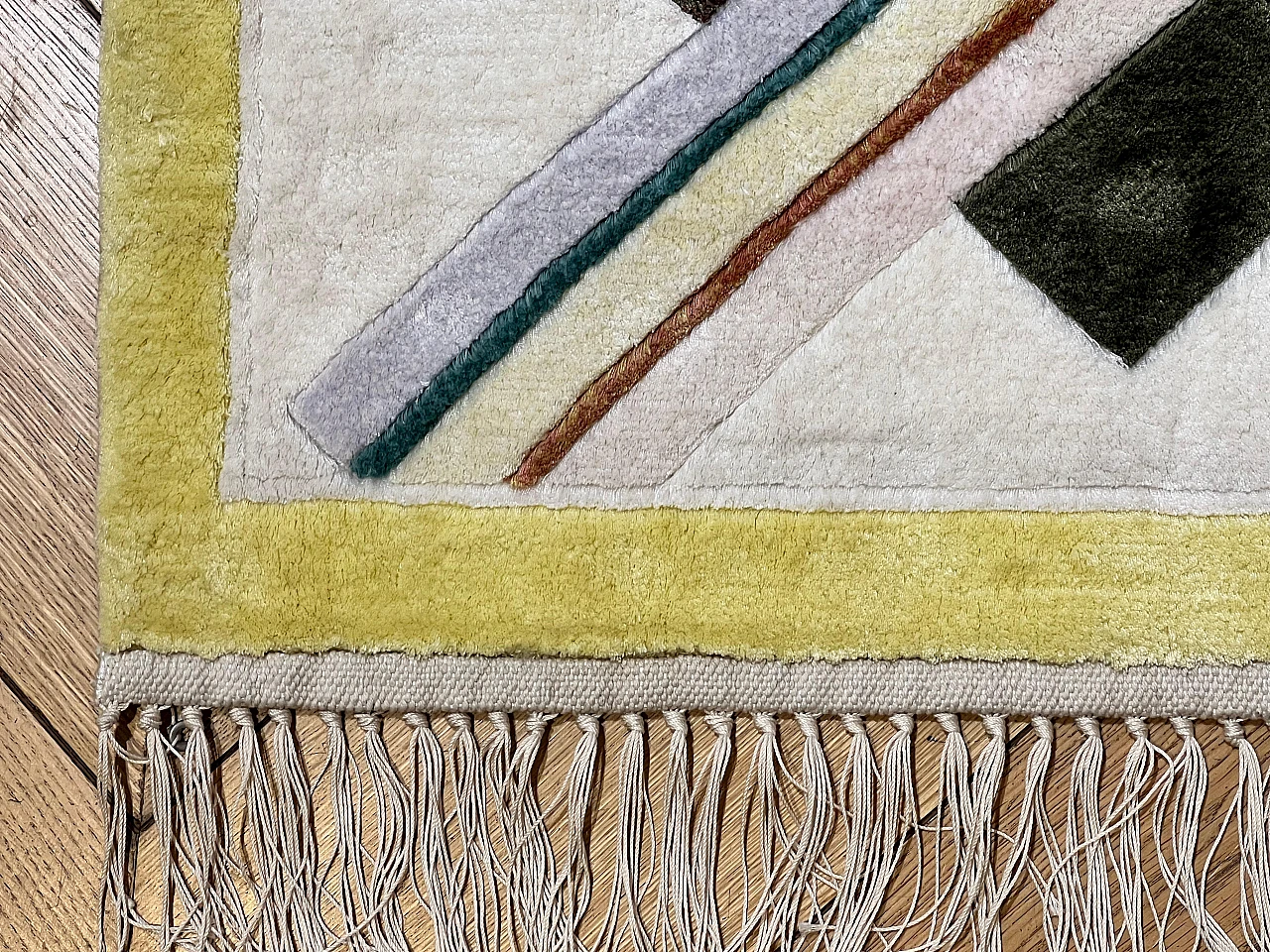 Tappeto da parete in seta raffigurante un dipinto di Wassily Kandinsky 4