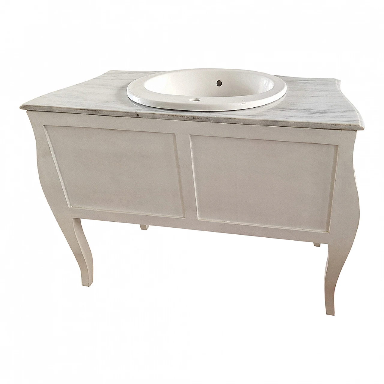 Mobile bagno con cassetto in stile Barocco, anni '80 12