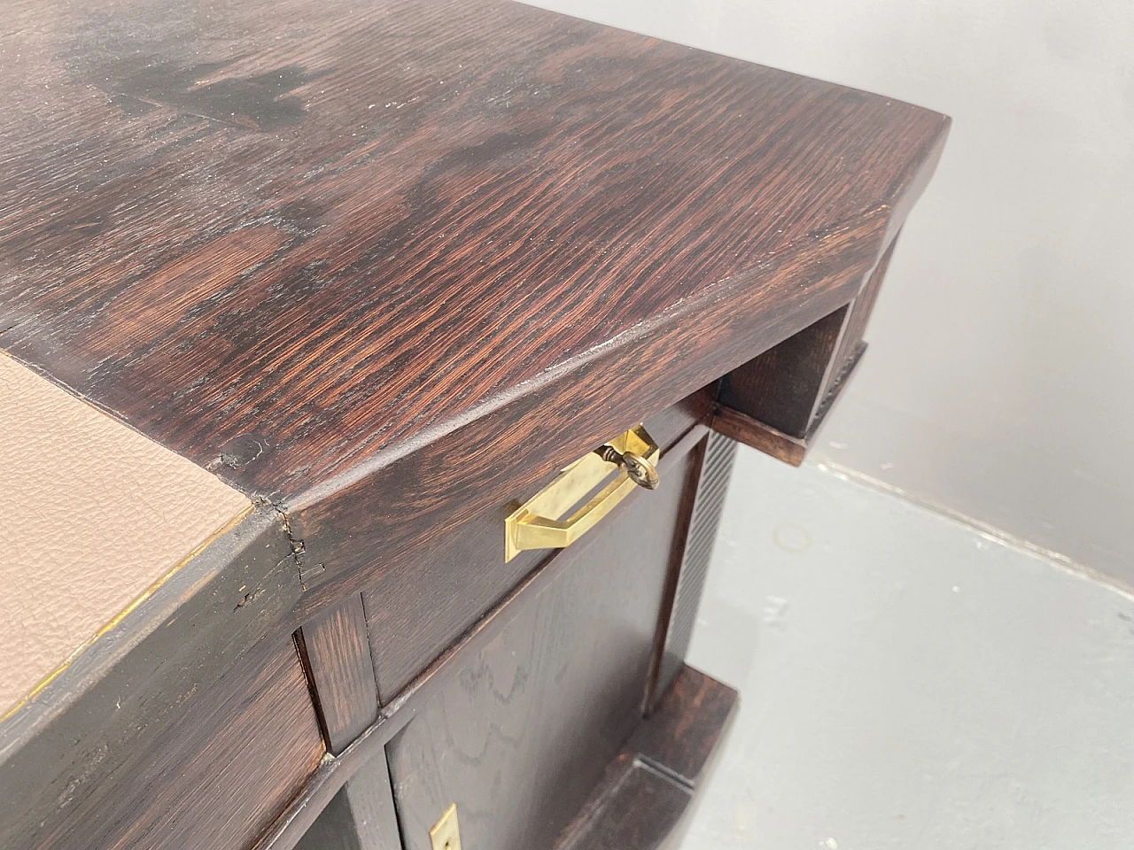 Scrittoio in rovere della Secessione Viennese dei primi del '900 10