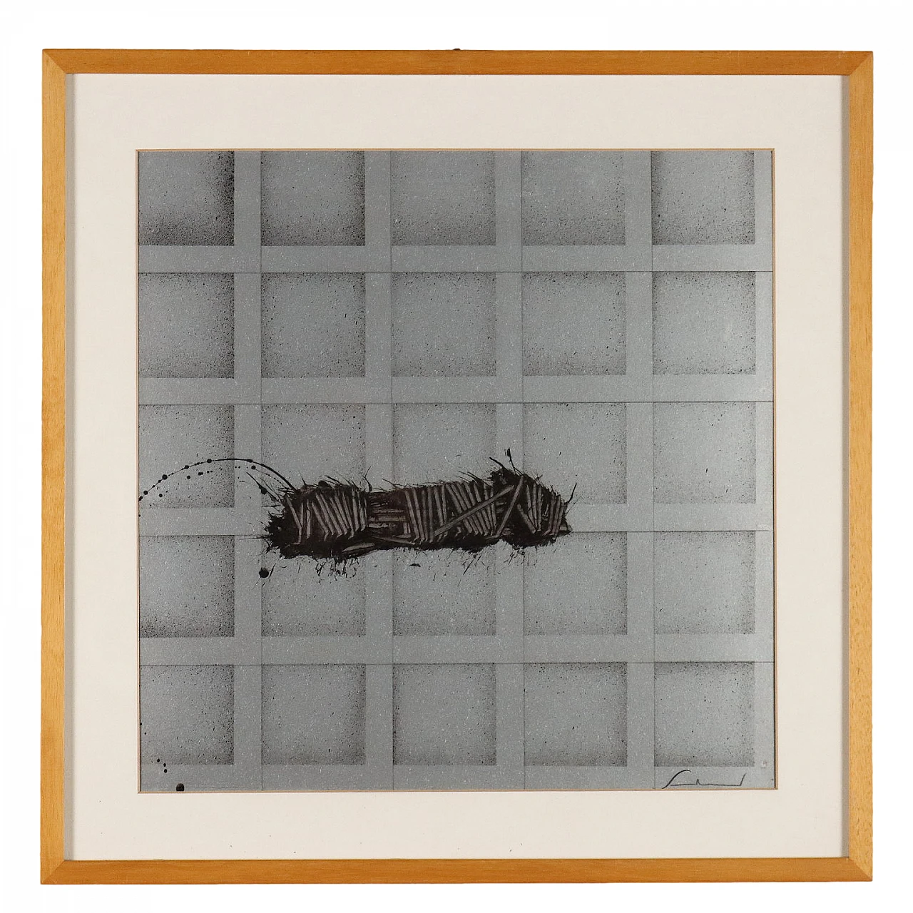 Emilio Scanavino, Untitled, acrylic on cardboard, 1971 1