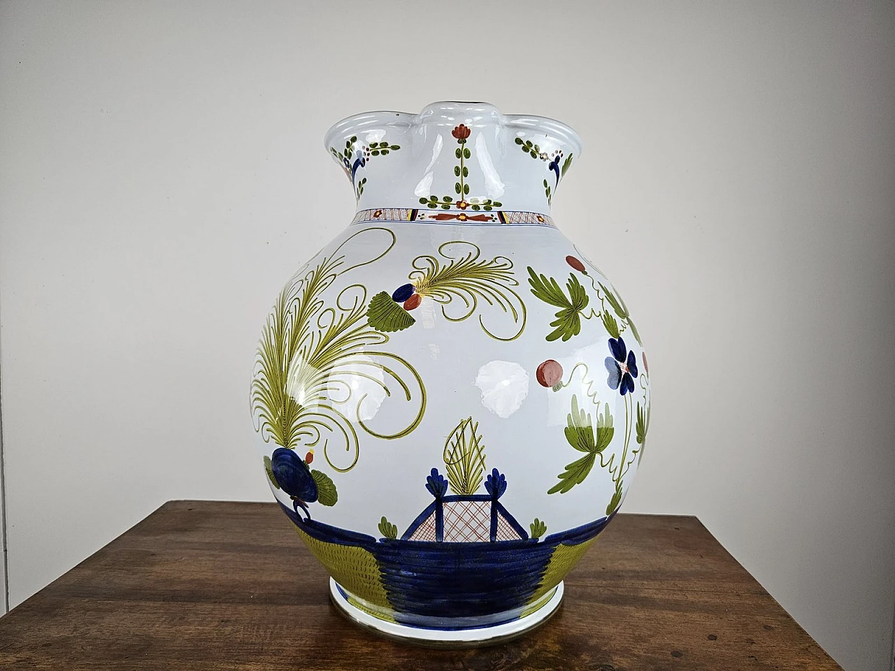 Anfora grande in ceramica decorata di La Vecchia Faenza, inizio XXI secolo 2