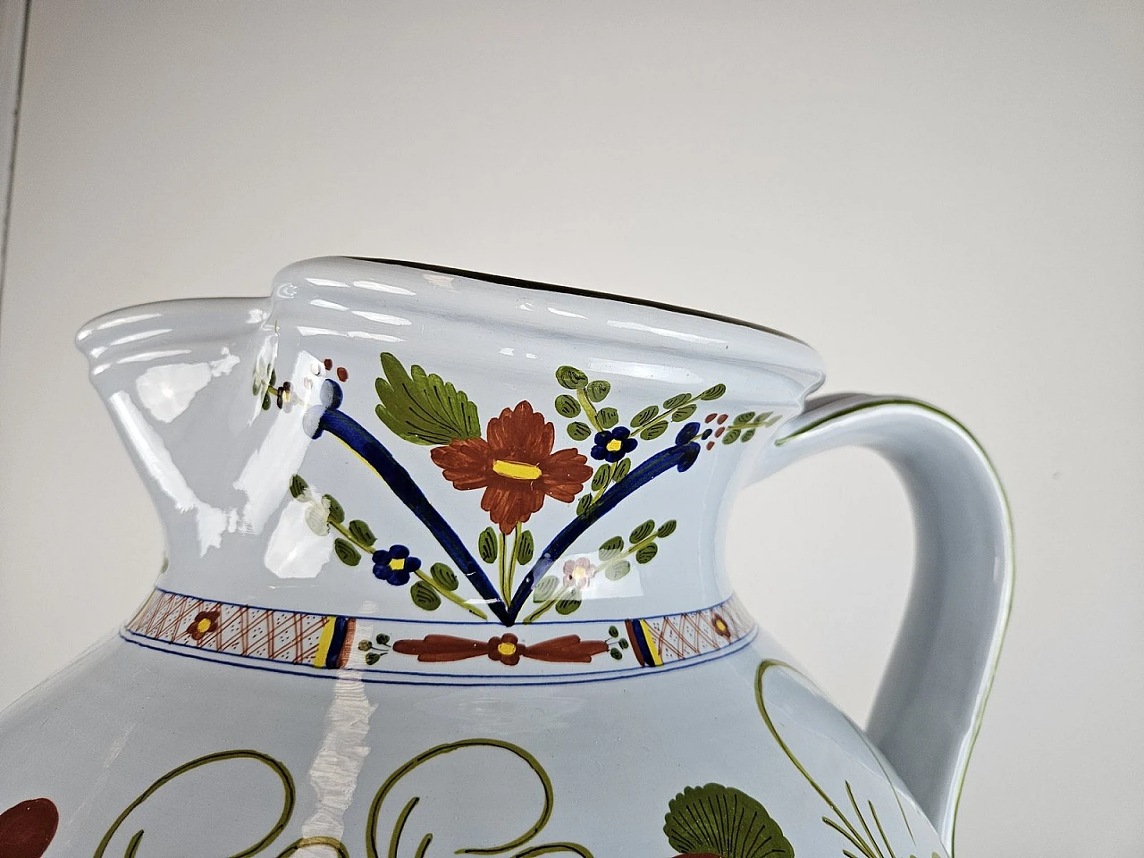 Anfora grande in ceramica decorata di La Vecchia Faenza, inizio XXI secolo 5