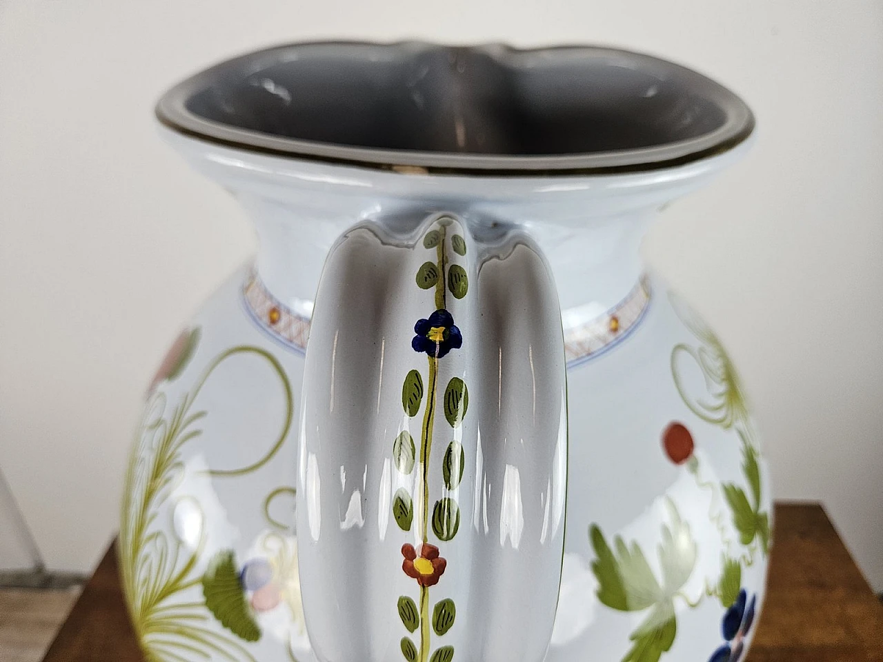 Anfora grande in ceramica decorata di La Vecchia Faenza, inizio XXI secolo 12