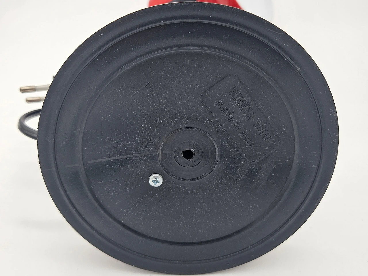 Lampada da tavolo rossa di Veneta Lumi, anni '80 15