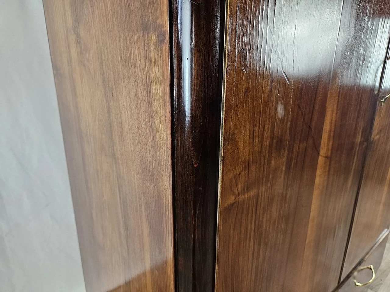 Two-door wardrobe in walnut, 1940 5