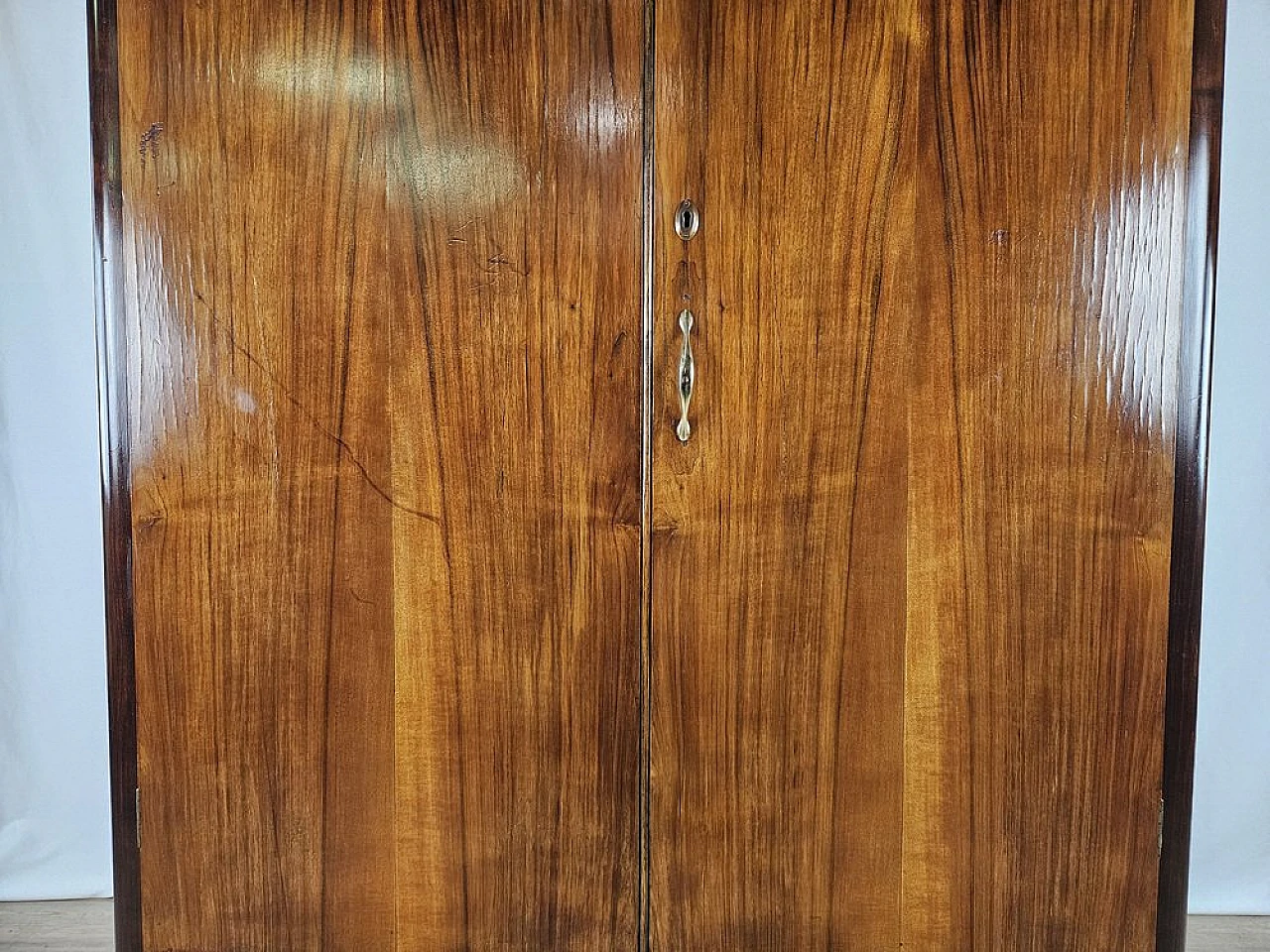 Two-door wardrobe in walnut, 1940 13