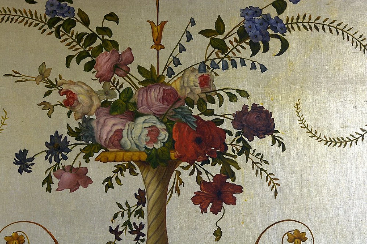 Grotesque, oil on canvas framed, 1990s 6