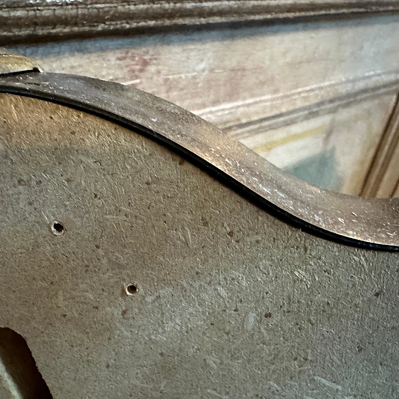 Heart-shaped wall mirror by Gio Ponti, 1950s 7