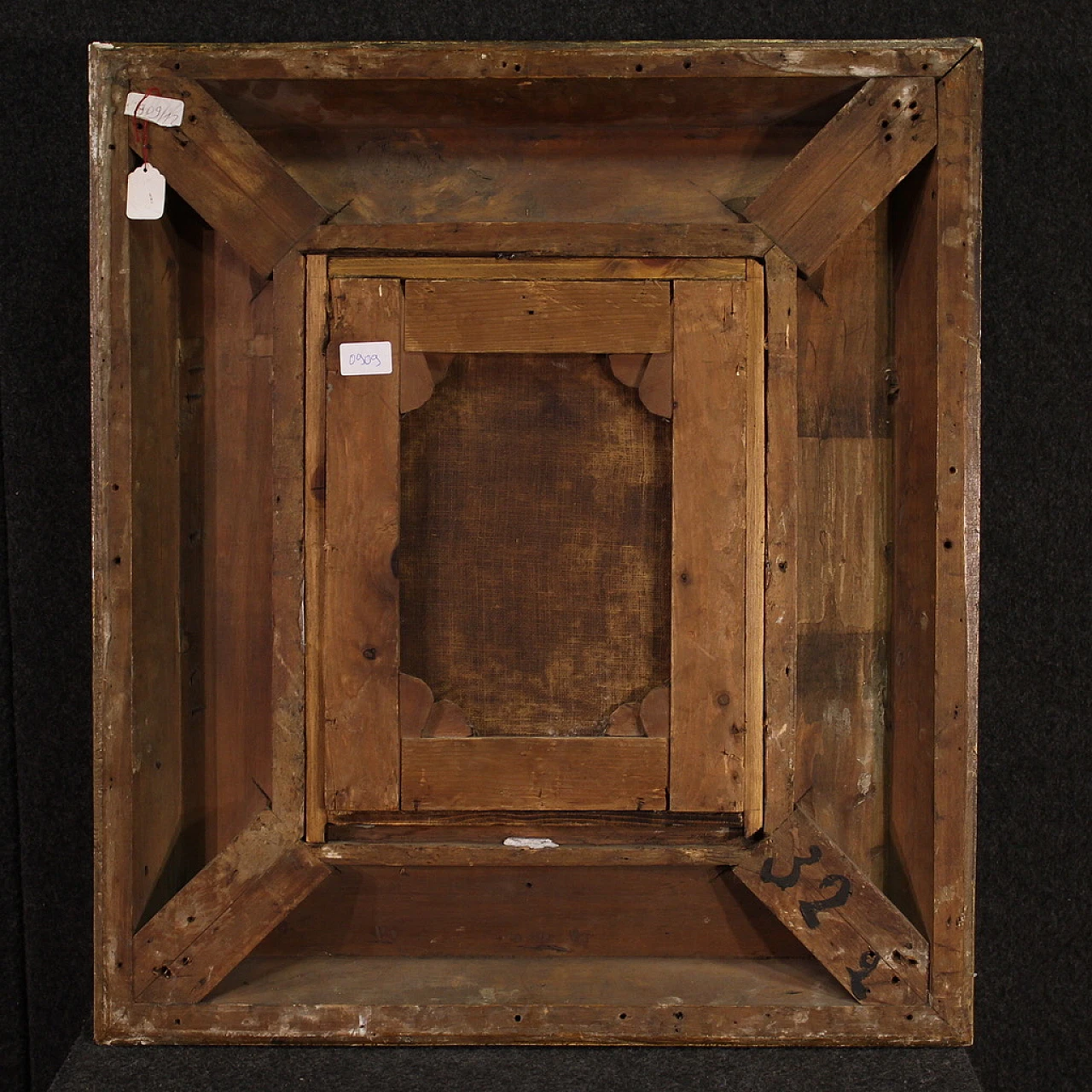 Splendida Madonna del XVIII secolo, dipinto di scuola veneziana 6