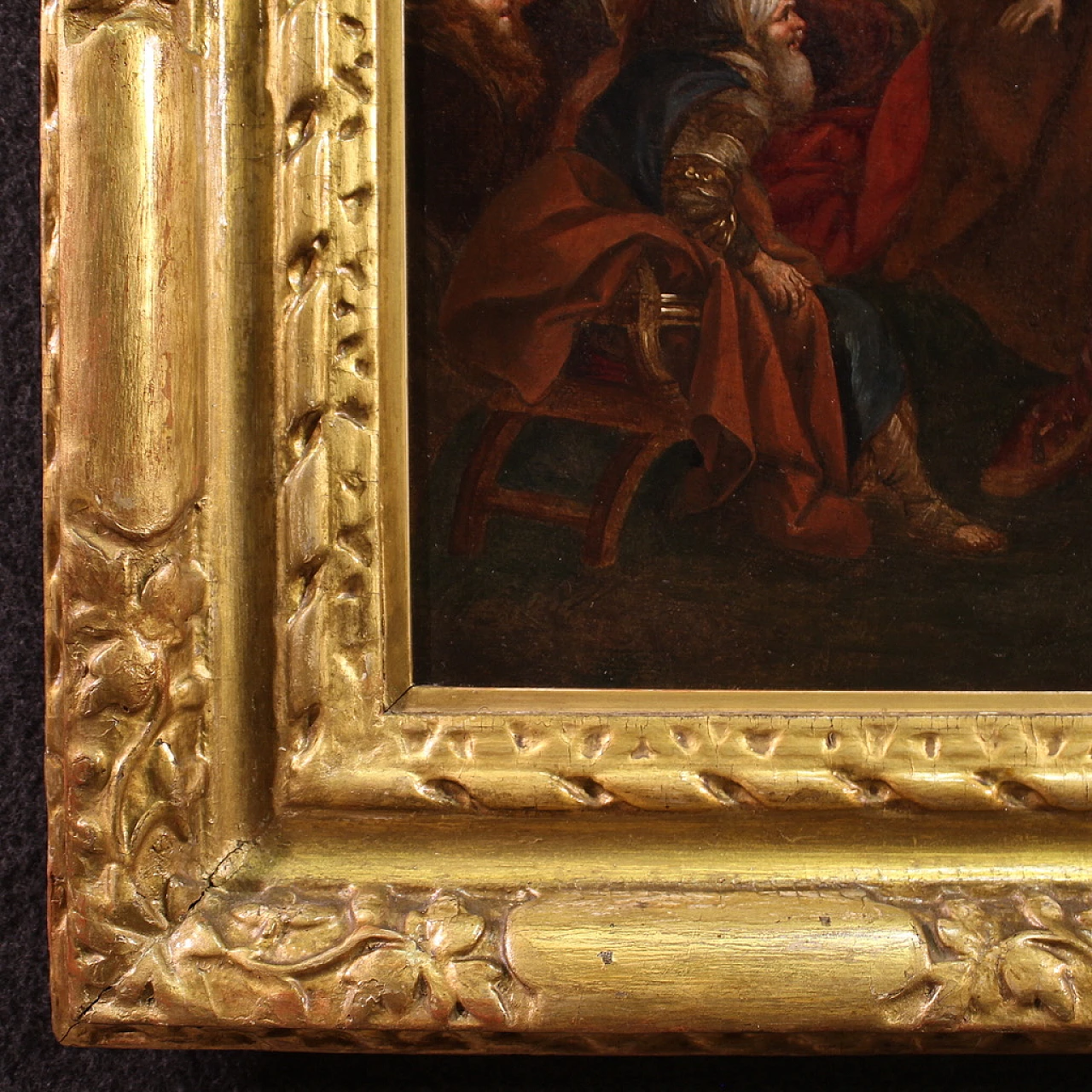 Esther fainting before Ahasuerus painting, 18th century 7