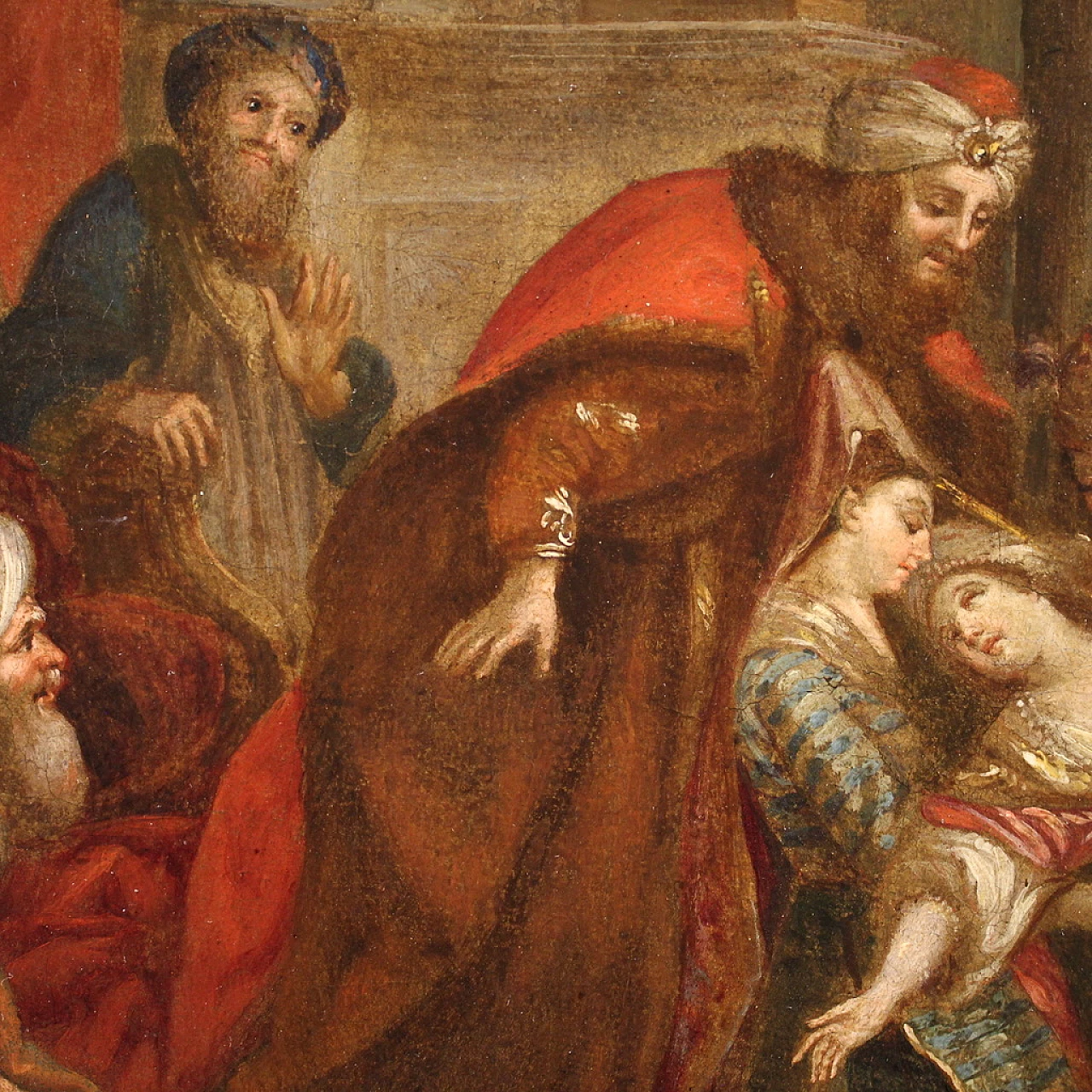 Esther fainting before Ahasuerus painting, 18th century 10