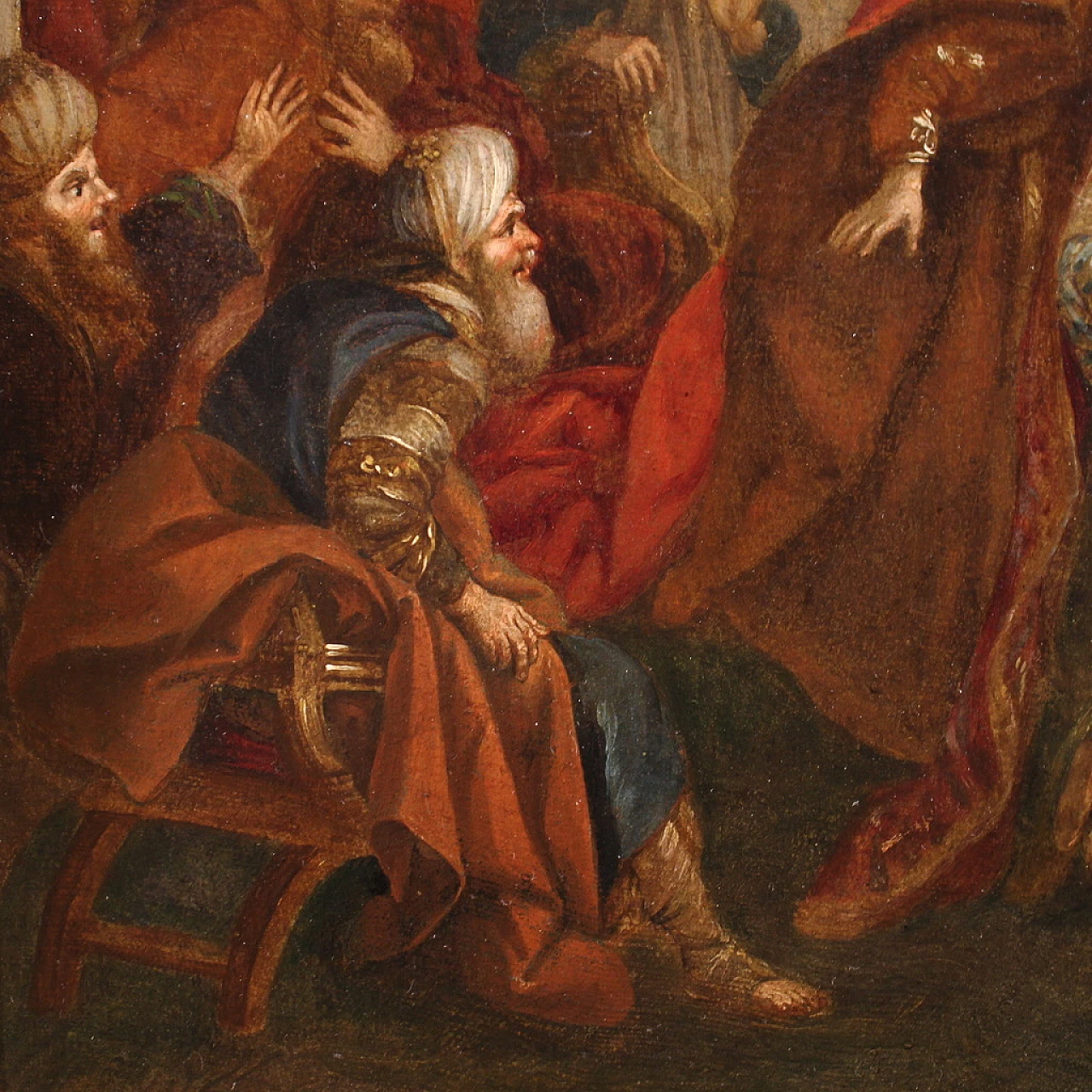 Esther fainting before Ahasuerus painting, 18th century 11