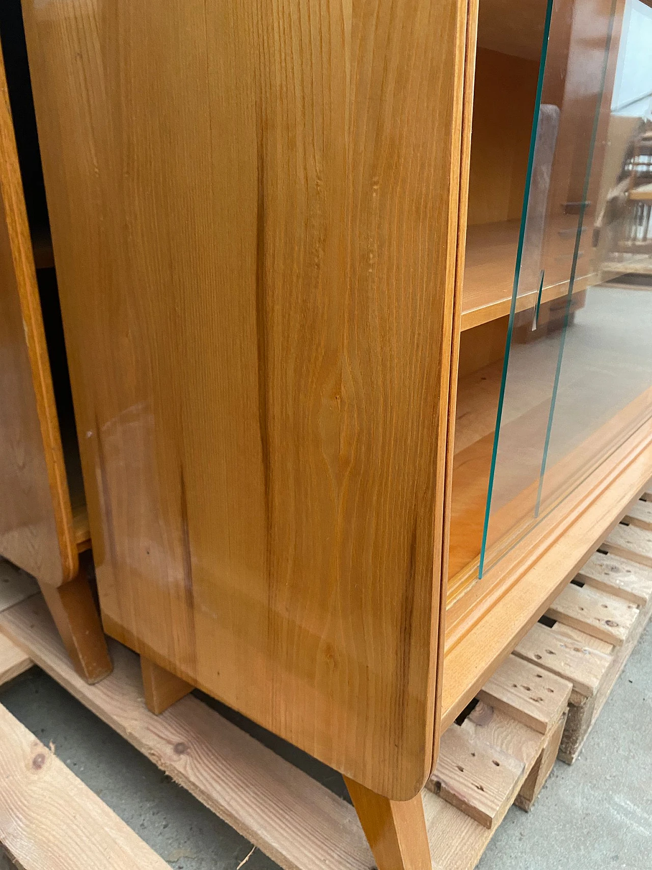 Glass cabinet by František Jirák for Jitona, 1960s 25