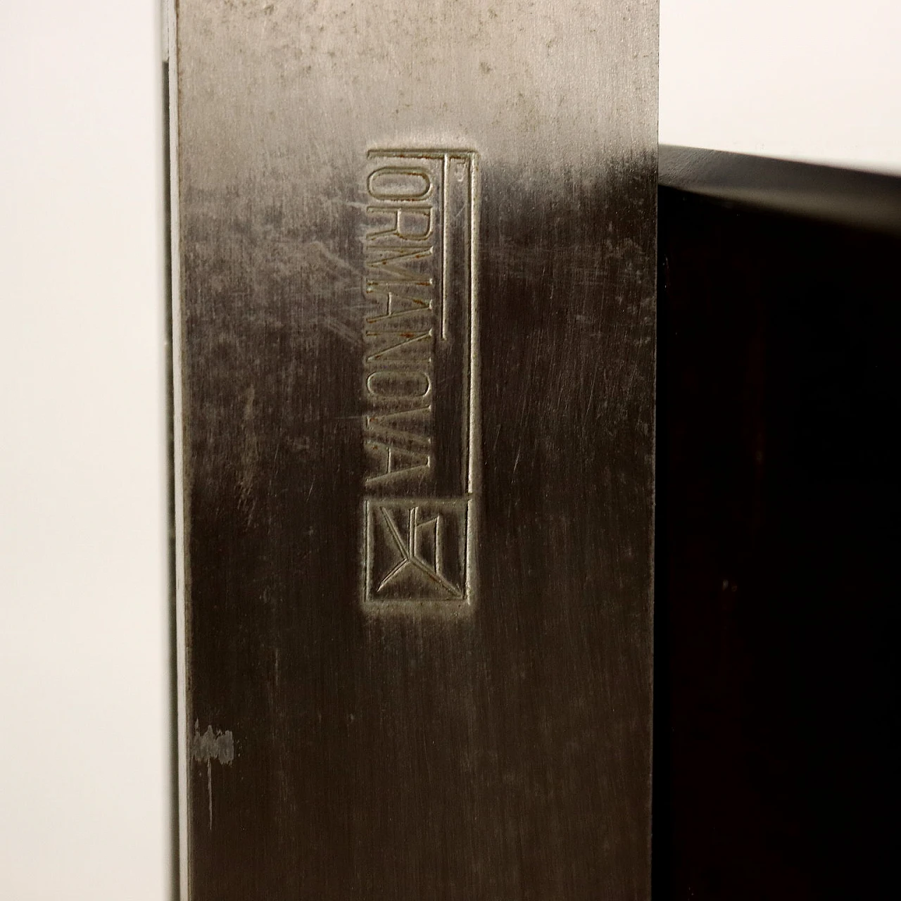 Wood and metal desk by G. Moscatelli for Formanova, 1970s 10