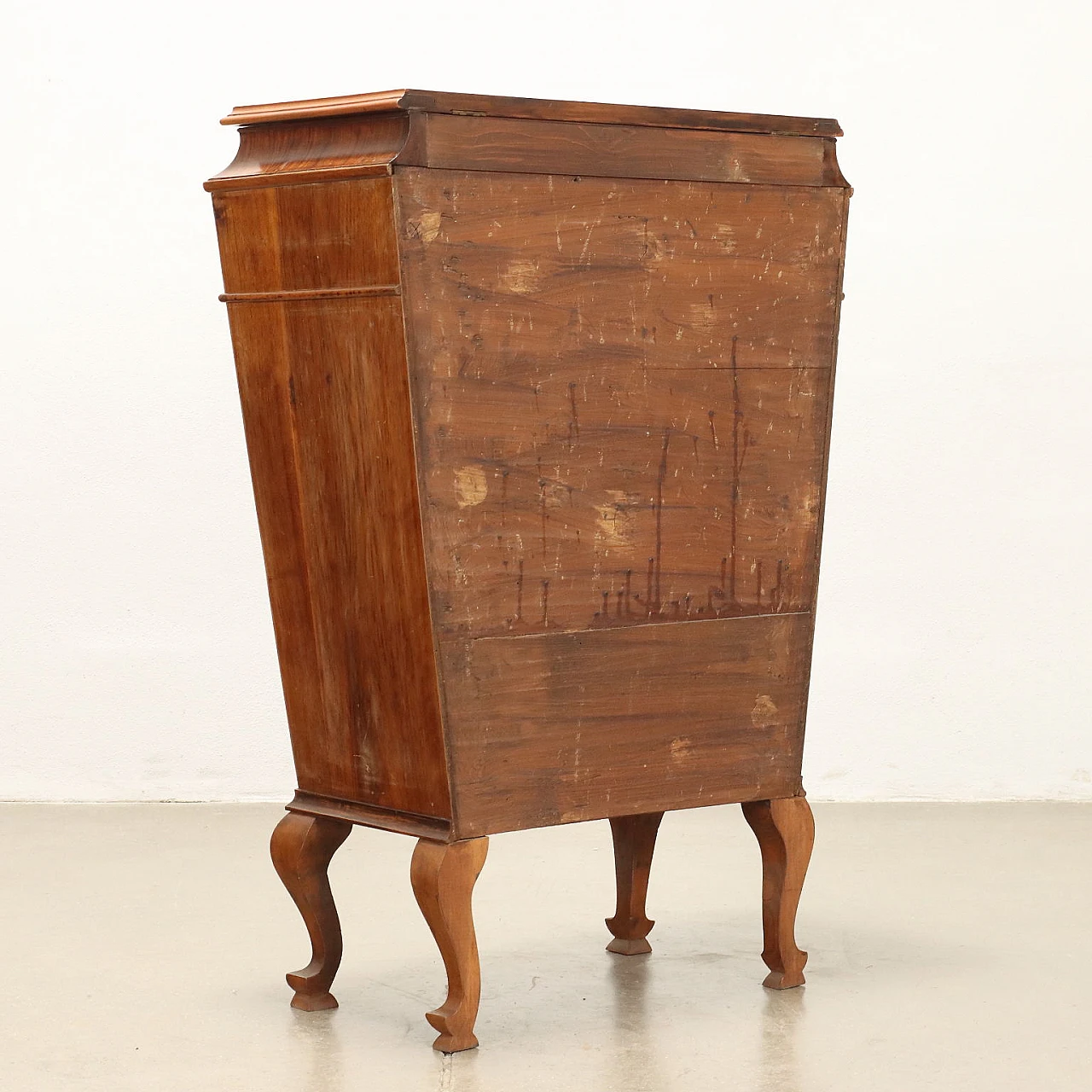 Urn bedside table with opening glass top 10