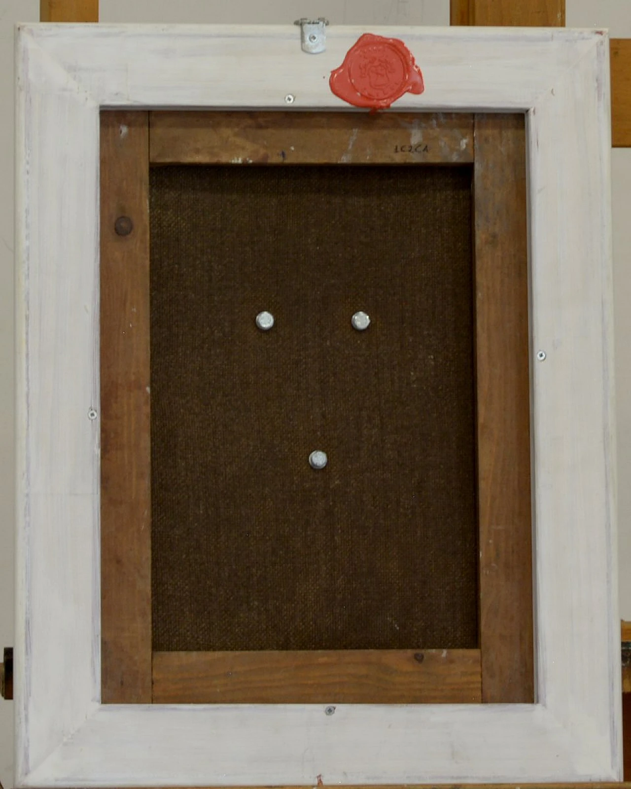 Eco Silente di Giuseppe Caiafa, alluminio e dipinto su tela, anni 2000 5