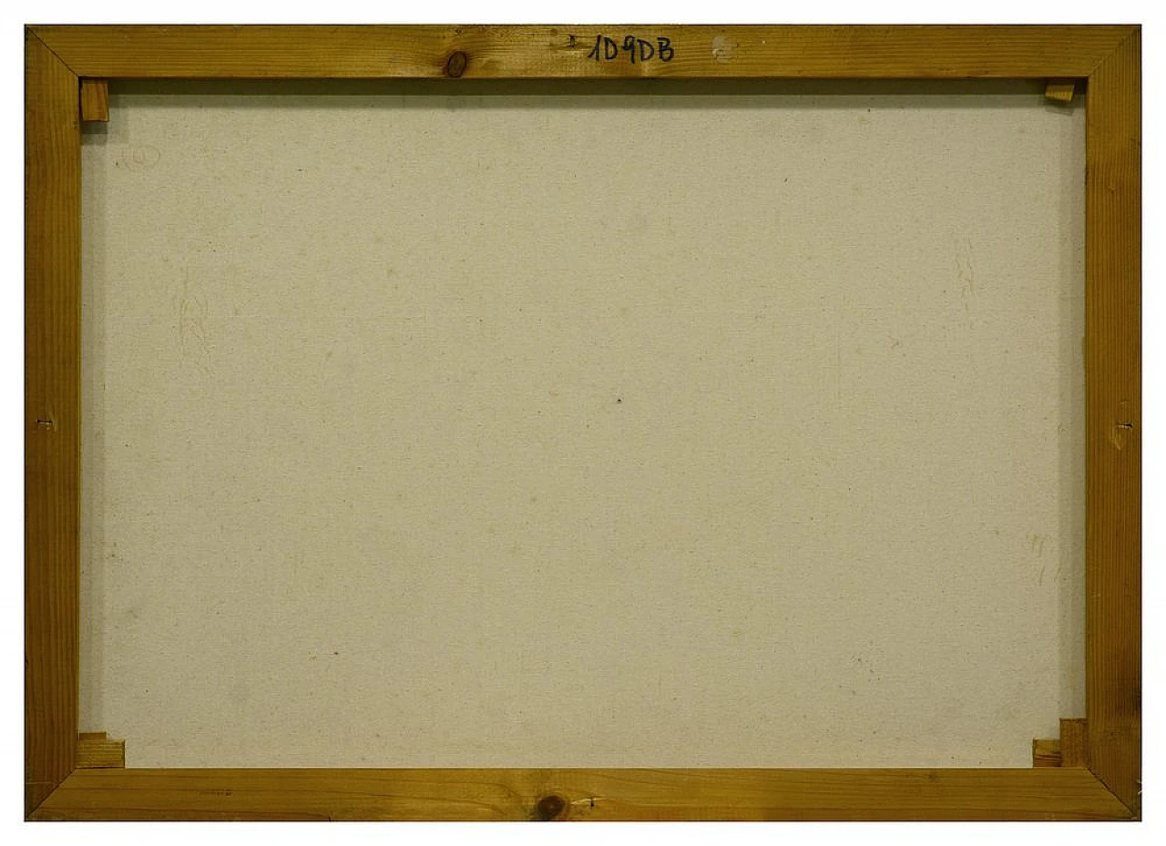 Nudo di Raffaele Fiore, olio su tela incorniciato, fine '900 5