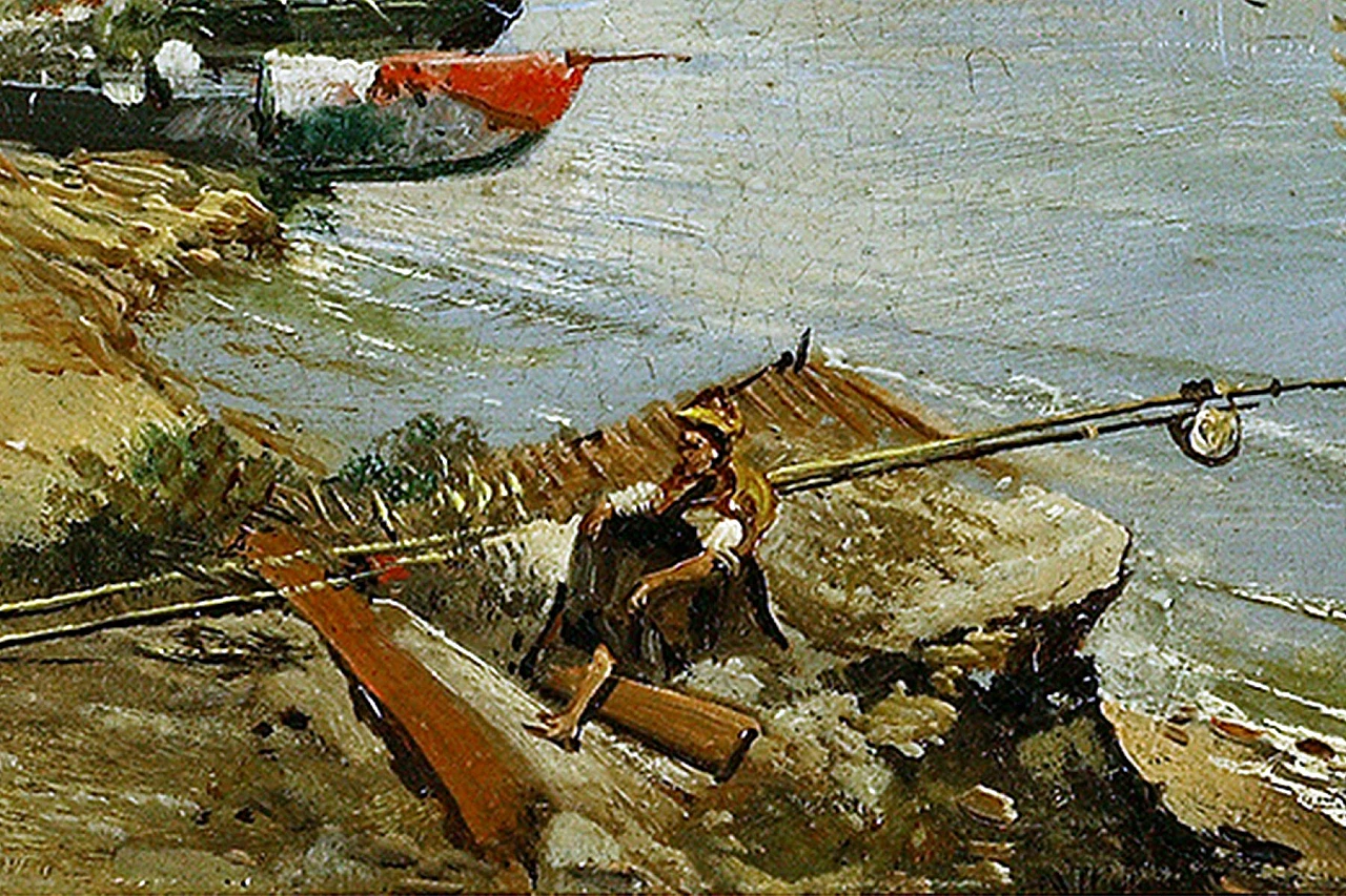 Paesaggio malinconico di Allegretti Mario Rosario, anni '80 4