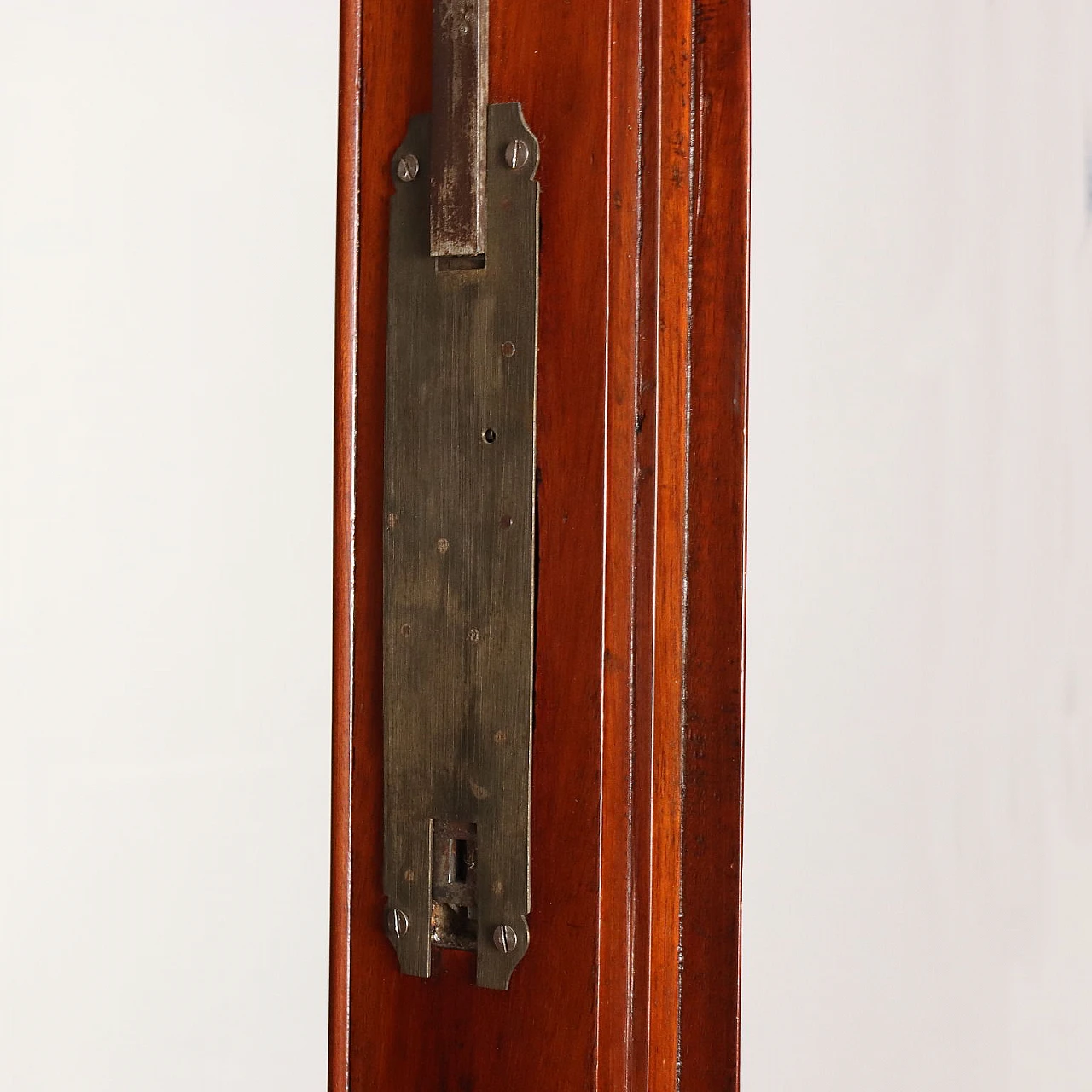 Mahogany bookcase with two glass doors and drawers, late 19th century 7