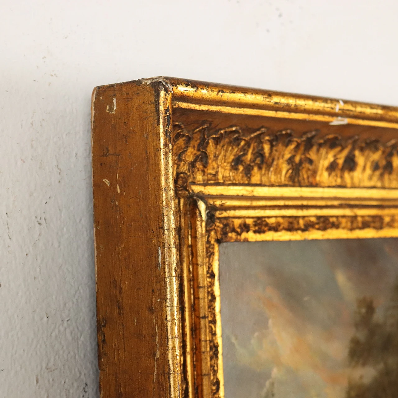 Scena di genere, olio su tela, '800 9