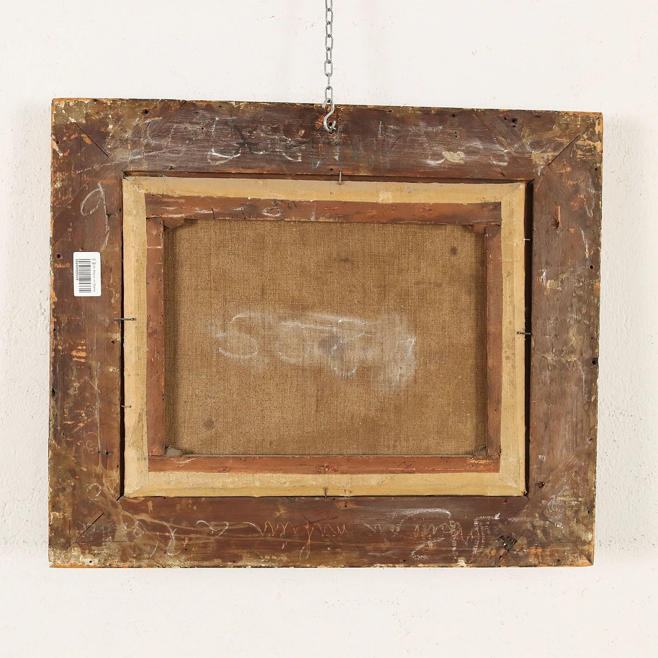 Scena di genere, olio su tela, '800 10