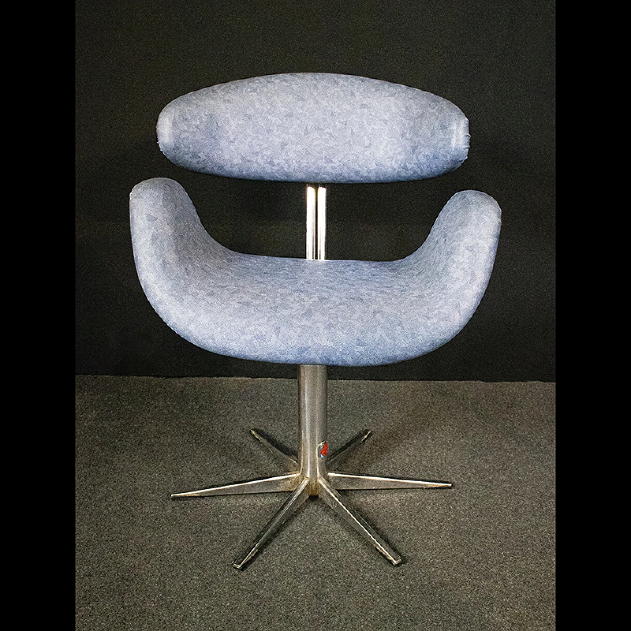 Set di 4 sedie da barbiere parrucchiere vintage anni '60 4