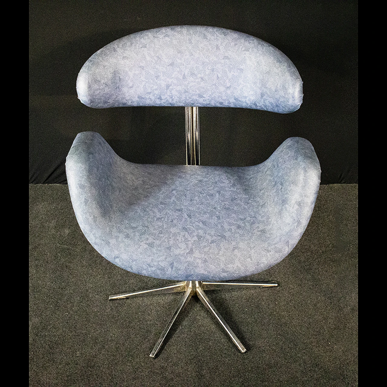Set di 4 sedie da barbiere parrucchiere vintage anni '60 5