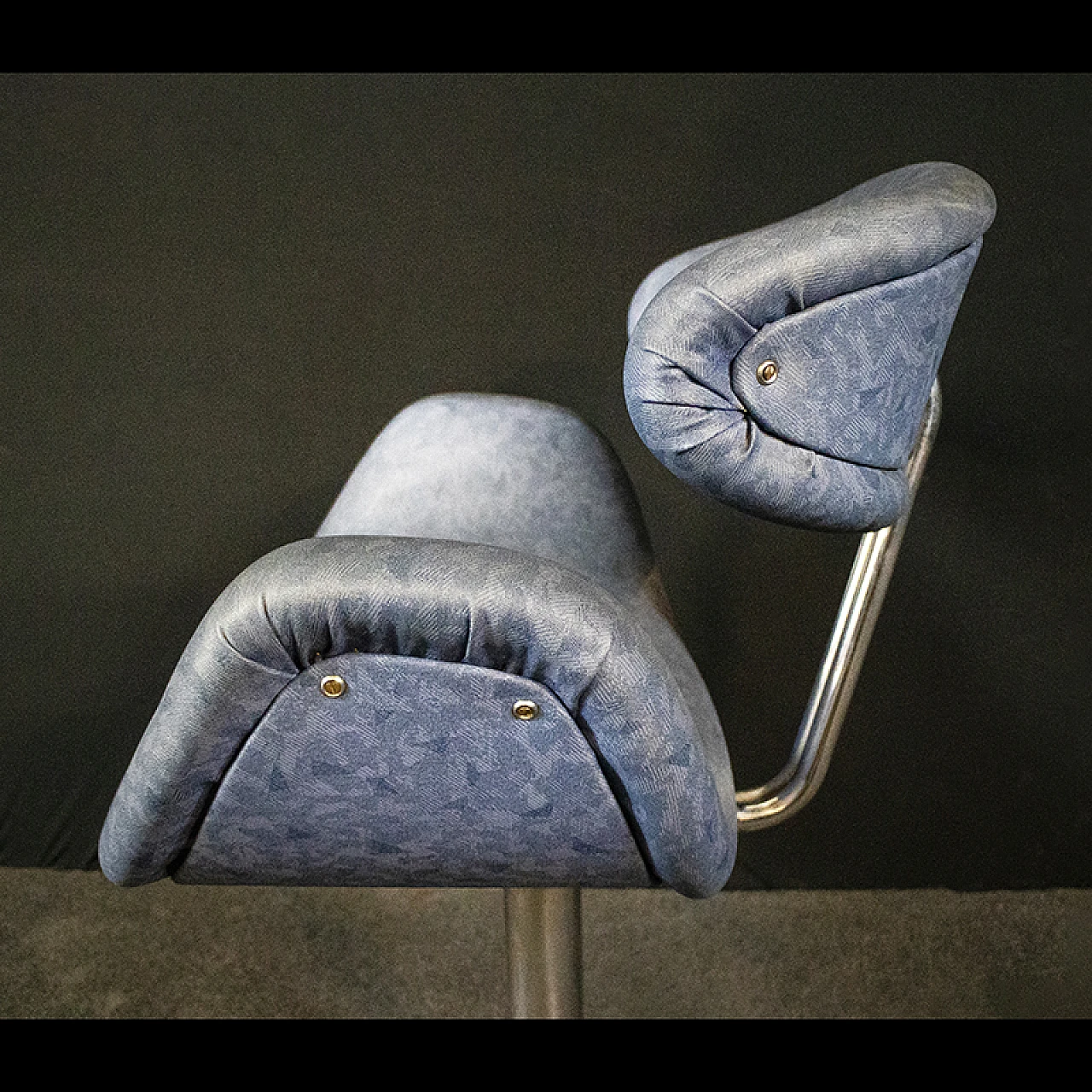 Set di 4 sedie da barbiere parrucchiere vintage anni '60 7