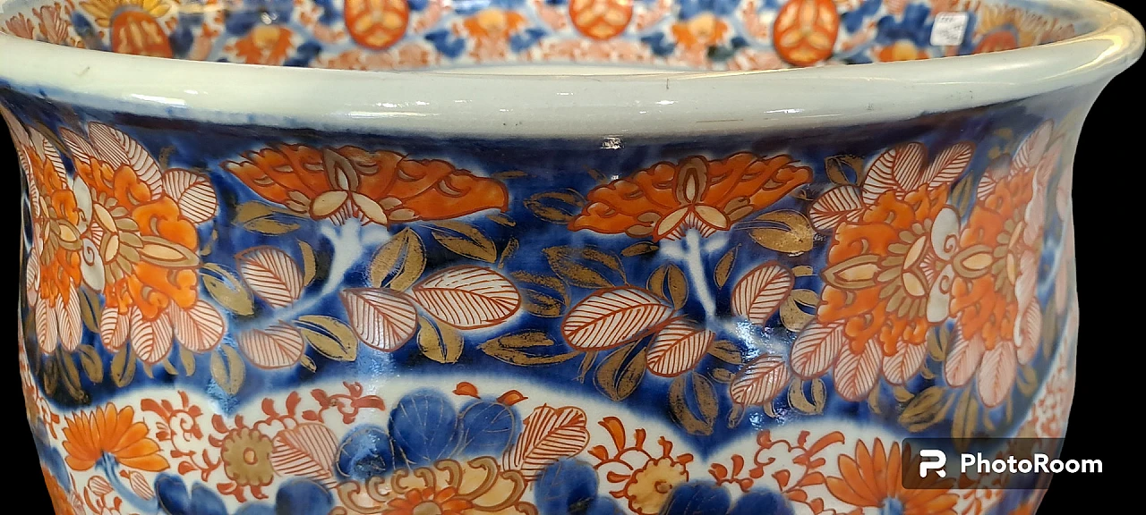 Cachepot Imari in porcellana giapponese, '800 6
