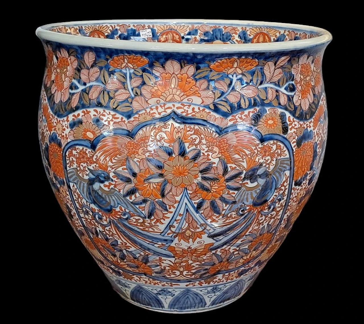 Cachepot Imari in porcellana giapponese, '800 7