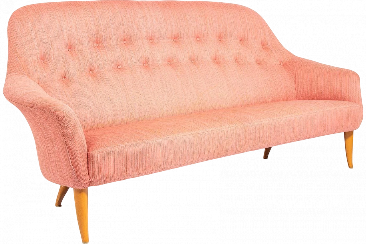 Mid-Century Paradise Sofa by Kerstin Hörlin-Holmquist for Nordiska Kompaniet, Sweden, 1958 10