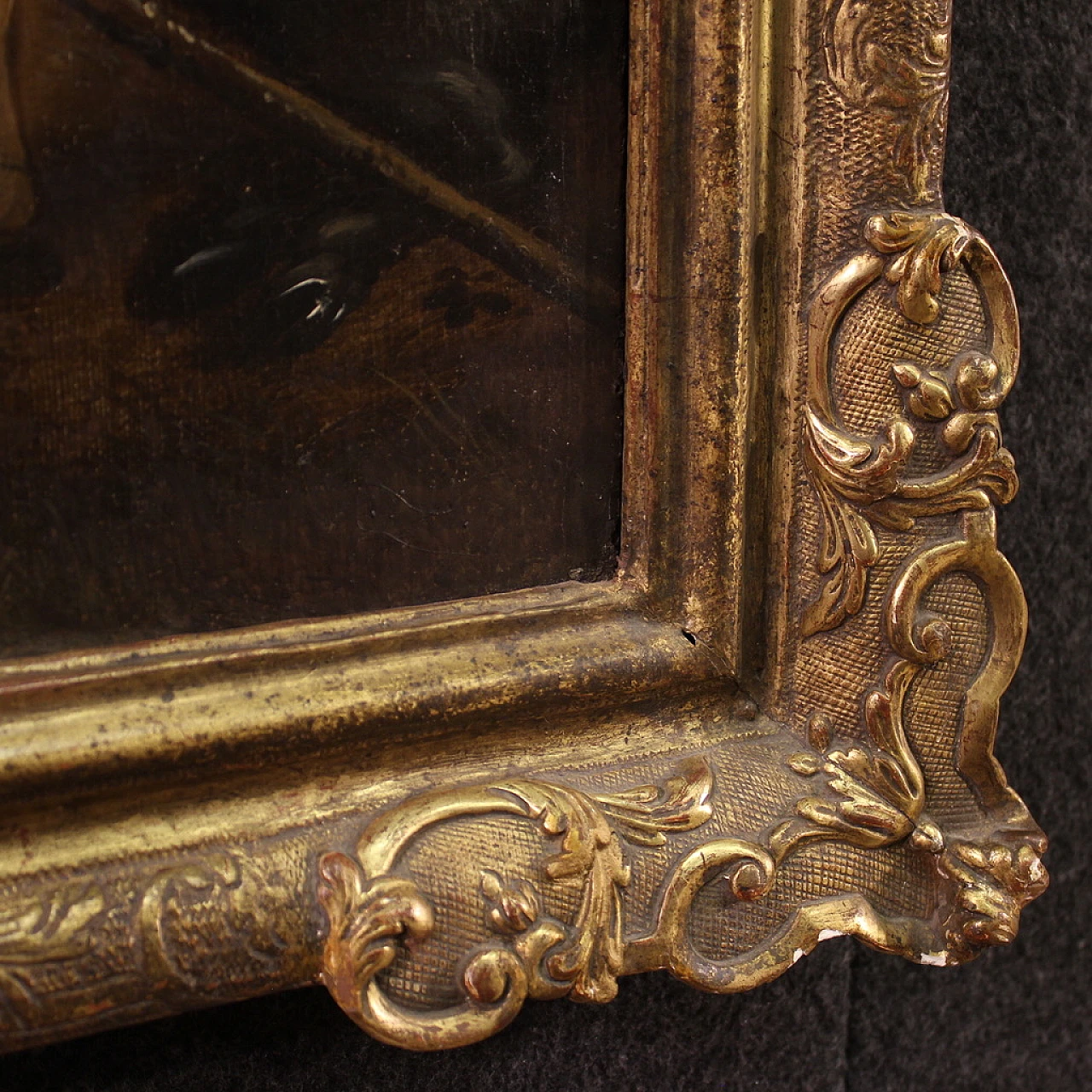 Painting Meleager offers the head of the girdle, 17th century 8