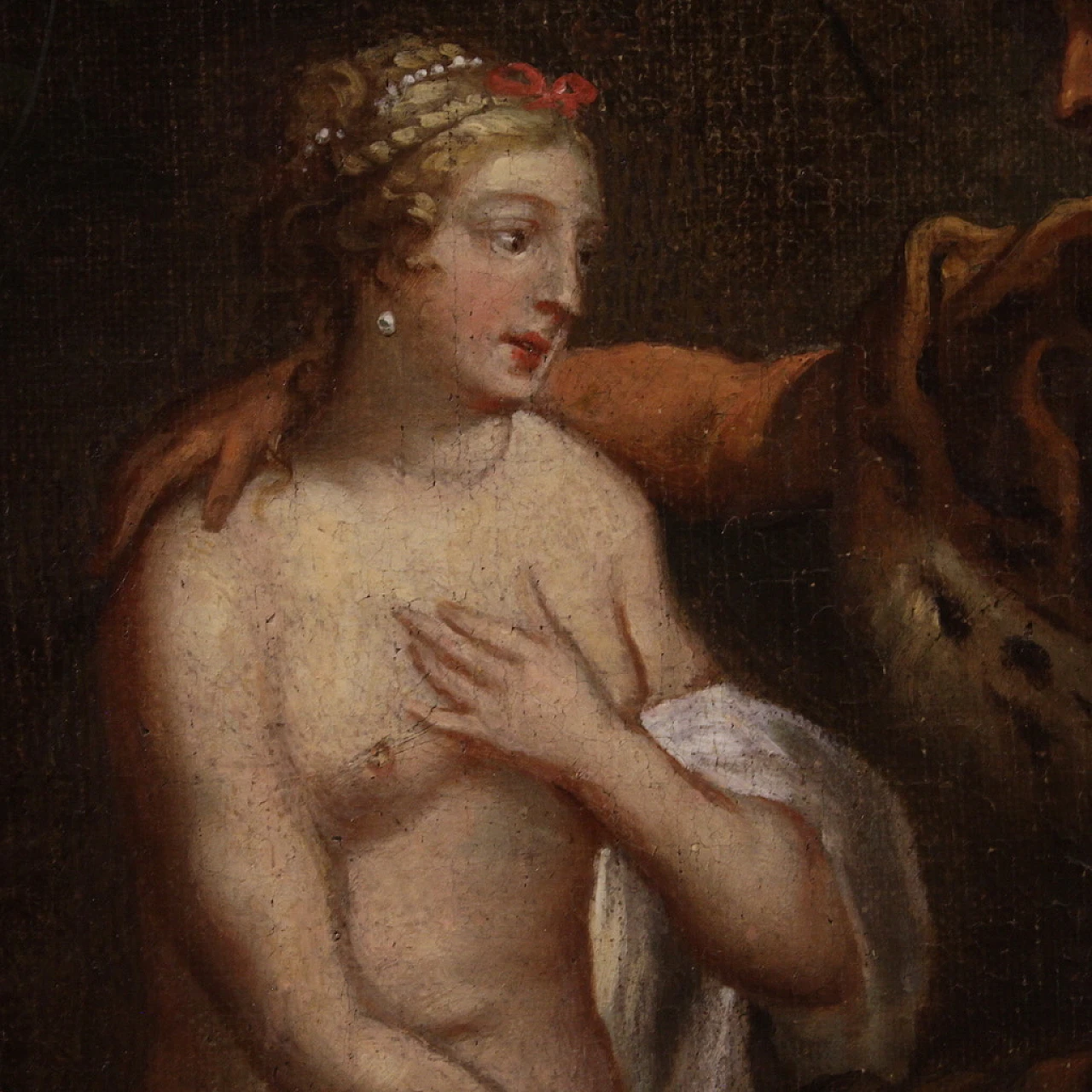 Painting Meleager offers the head of the girdle, 17th century 14