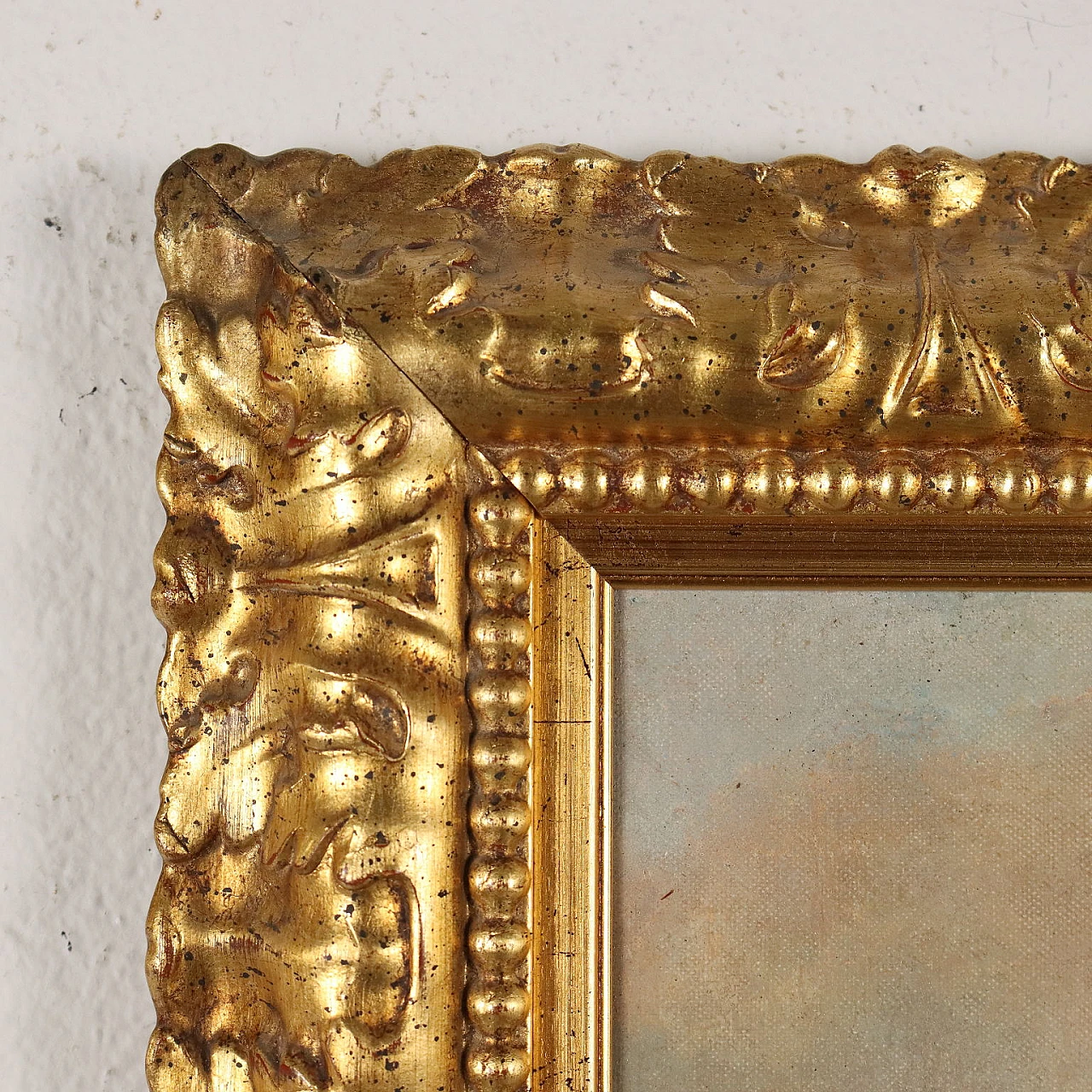 Pastore con armenti, olio su tela 6