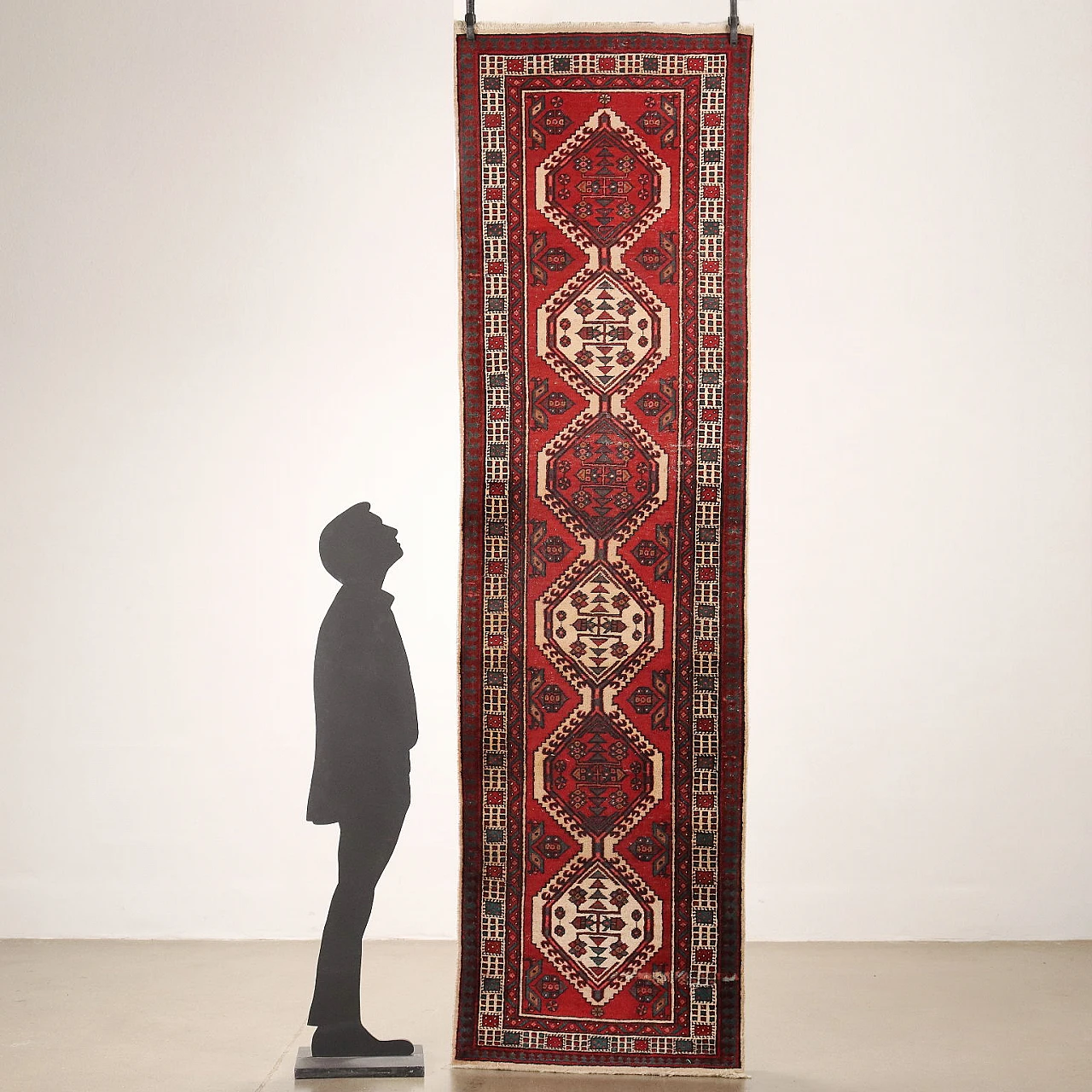 Tappeto Meskin iraniano in lana e cotone 2