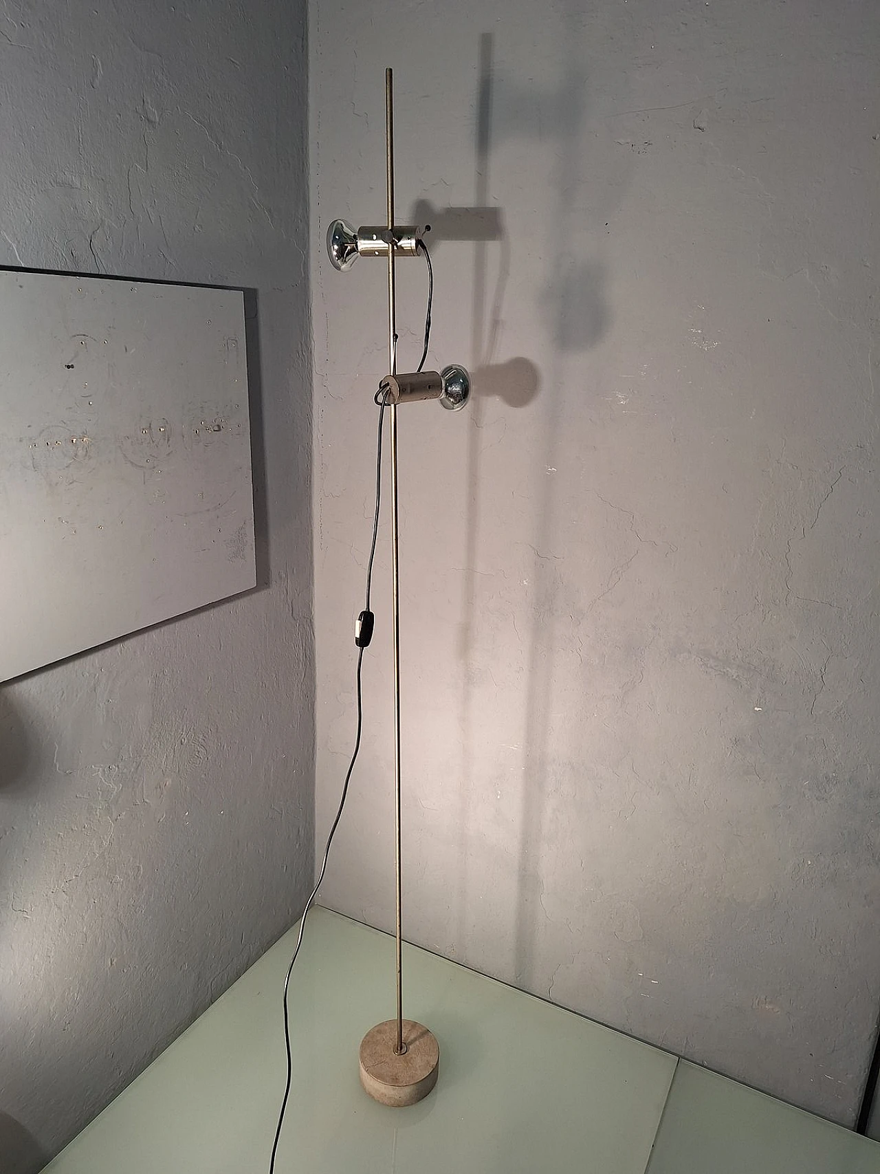 Model 387 Floor Lamp by Tito Agnoli for Oluce, 1960s 3