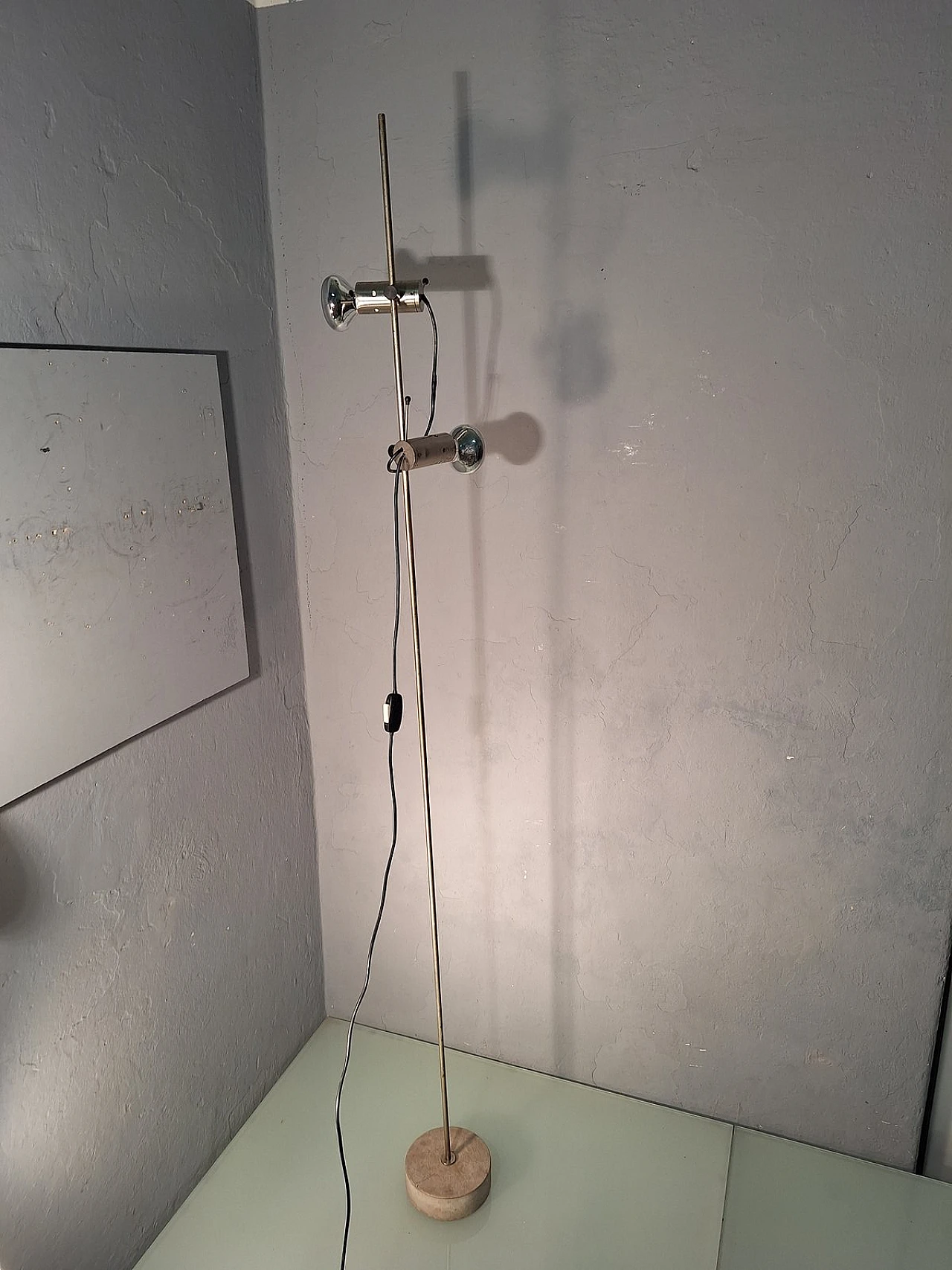 Model 387 Floor Lamp by Tito Agnoli for Oluce, 1960s 4