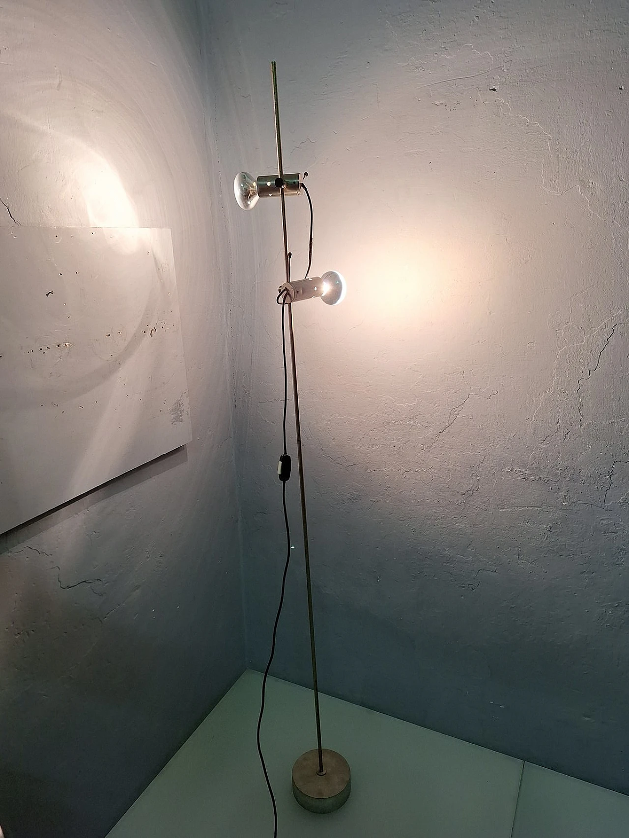 Model 387 Floor Lamp by Tito Agnoli for Oluce, 1960s 10