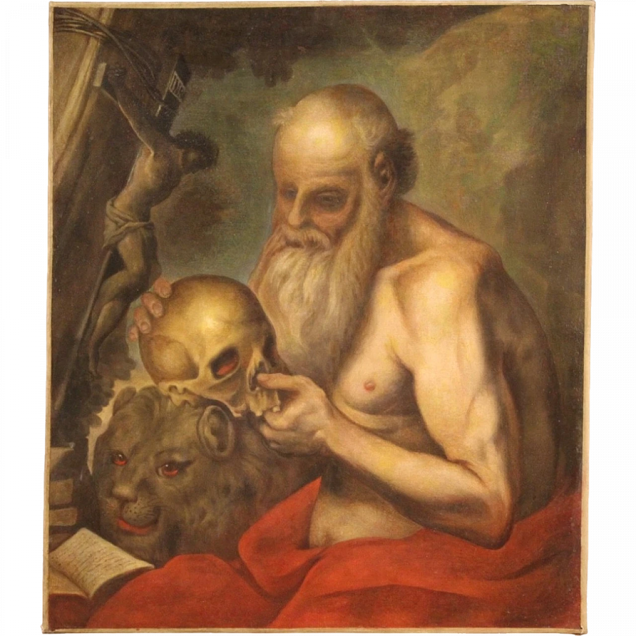 San Girolamo, olio su tela, fine '600 16