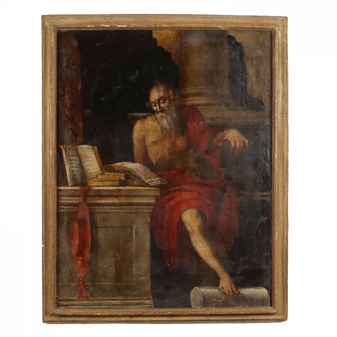 St. Jerome, oil on canvas, 17th century 1